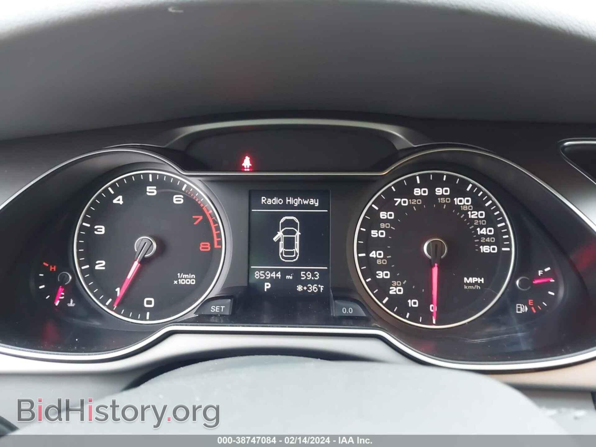 2014 AUDI A4 - VIN: WAUFFAFL0EN008414 - Фото 7