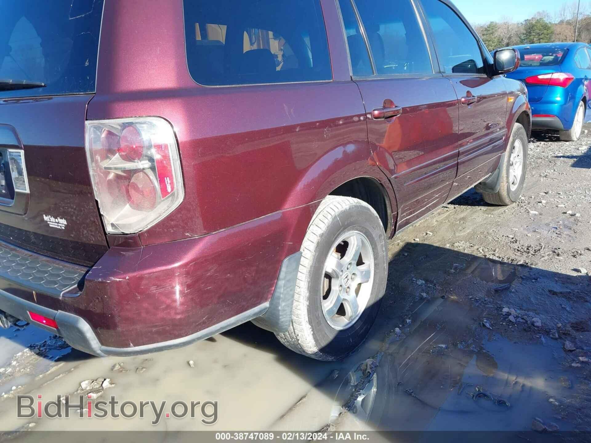 2008 HONDA PILOT - VIN: 5FNYF28378B008184 - Фото 6