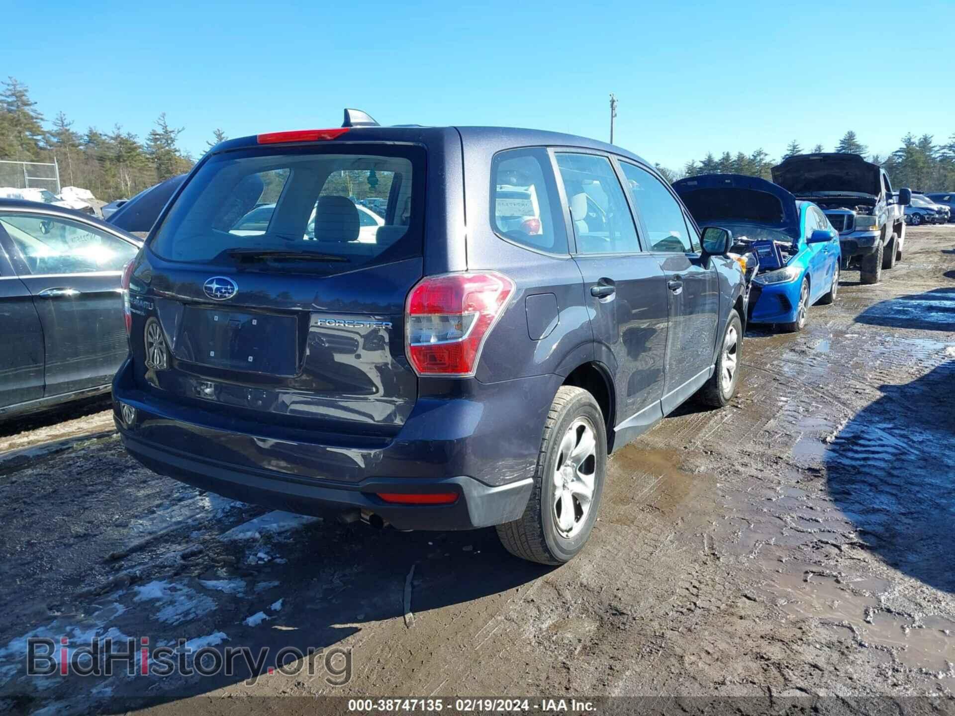 2016 SUBARU FORESTER - VIN: JF2SJAAC1GH520564 - Фото 4