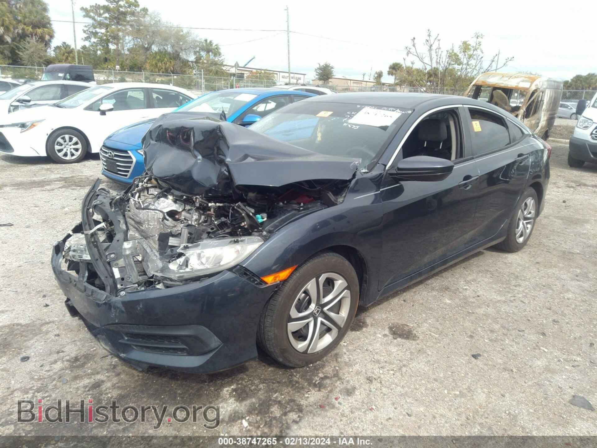 2017 HONDA CIVIC - VIN: 19XFC2F5XHE078630 - Фото 2