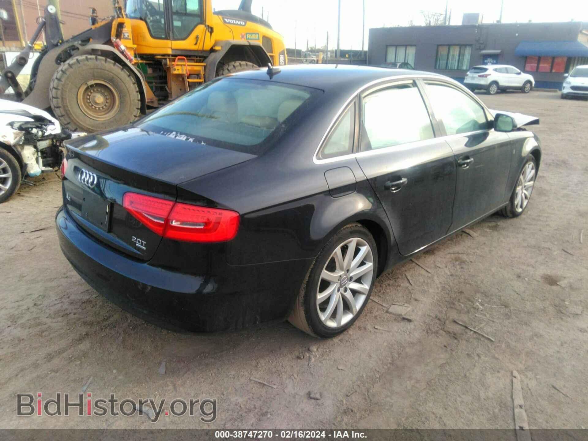 2013 AUDI A4 - VIN: WAUFFAFL5DN045862 - Фото 4