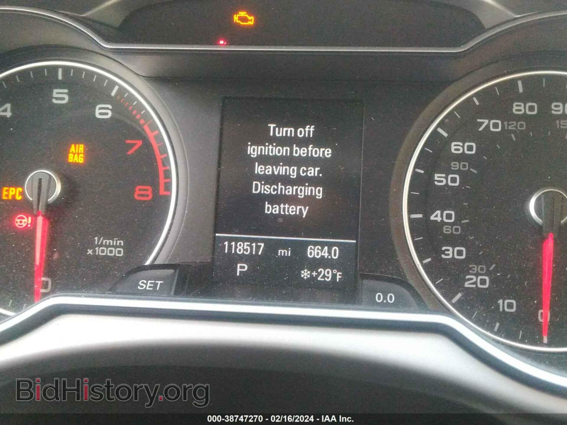 2013 AUDI A4 - VIN: WAUFFAFL5DN045862 - Фото 7