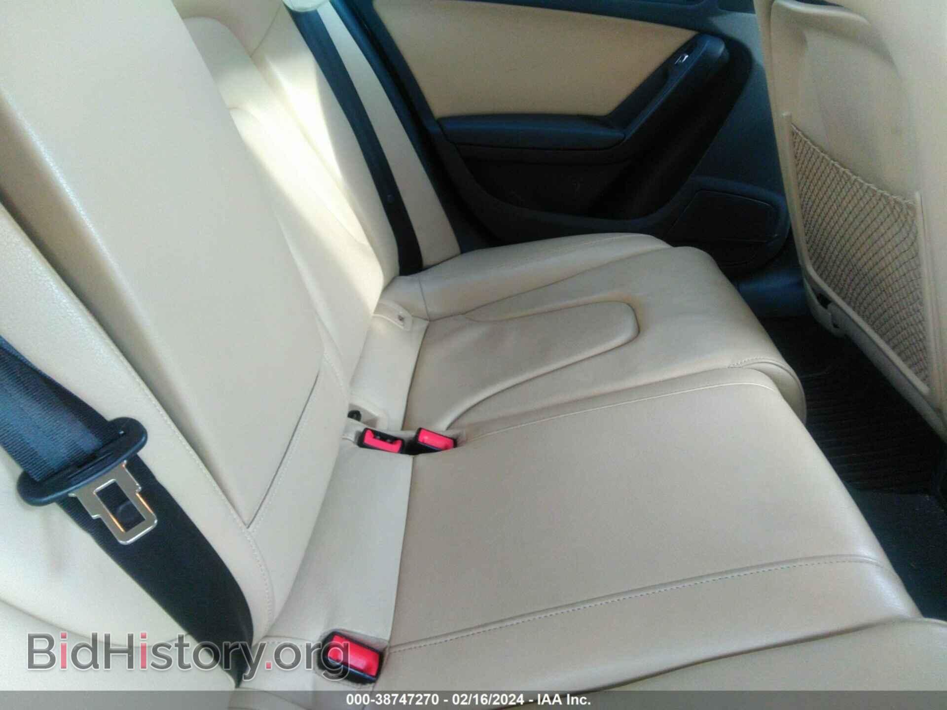 2013 AUDI A4 - VIN: WAUFFAFL5DN045862 - Фото 8