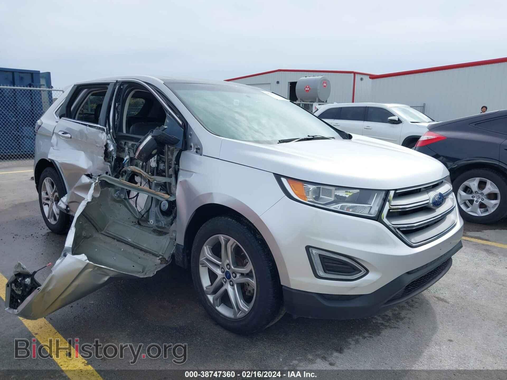 Photo 2FMPK3K87GBB42606 - FORD EDGE 2016
