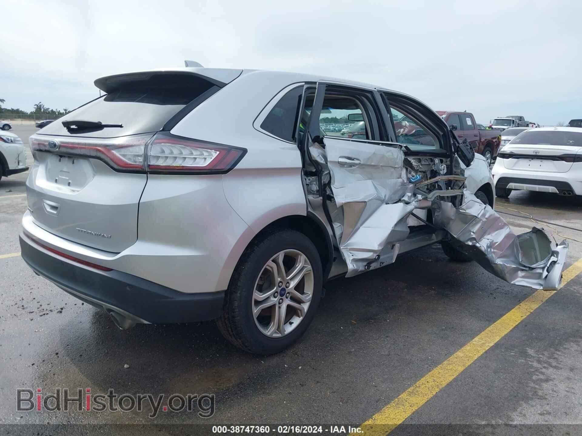 2016 FORD EDGE - VIN: 2FMPK3K87GBB42606 - Photo 4