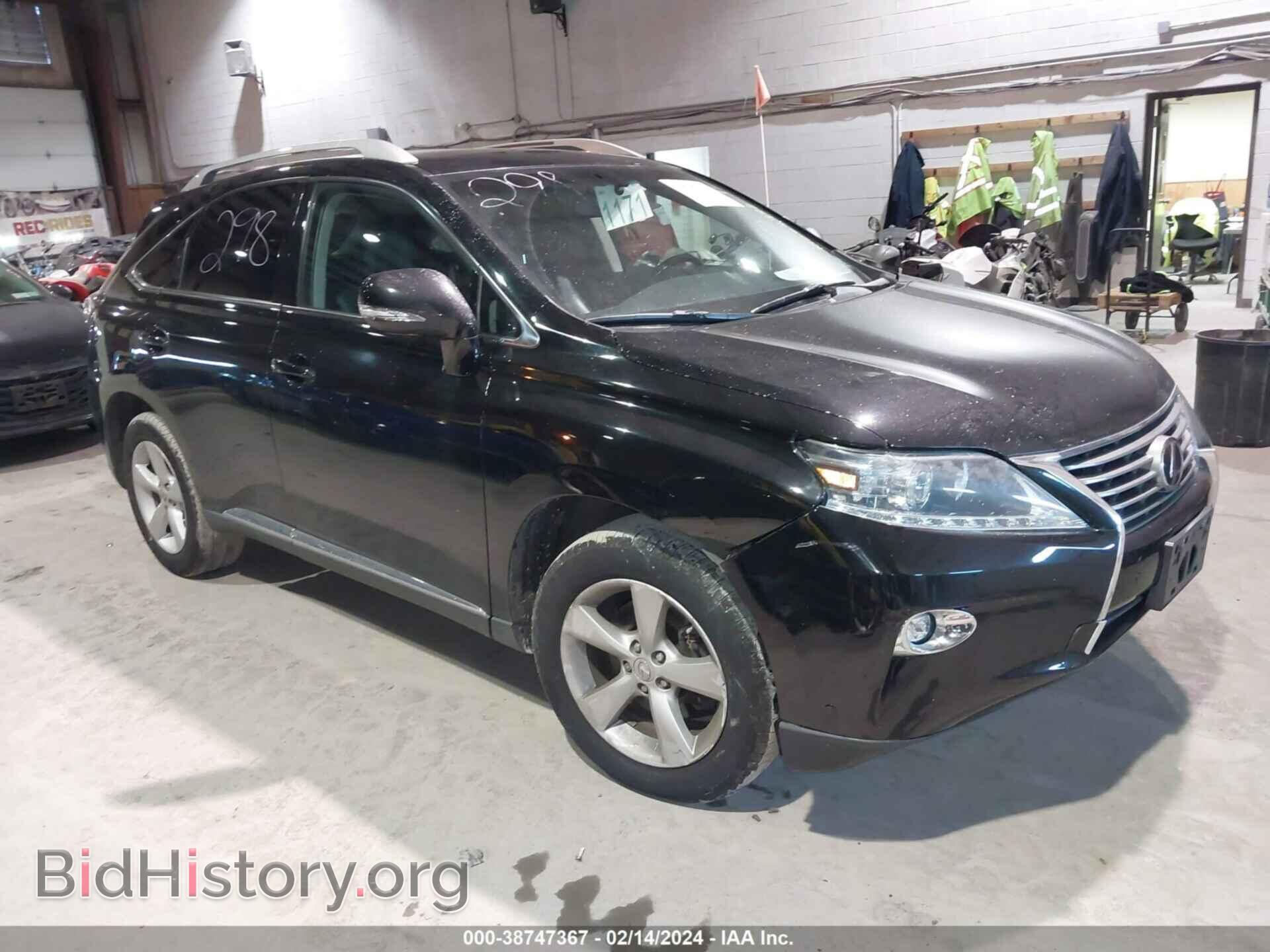 Фотография 2T2BK1BA1FC281377 - LEXUS RX 350 2015