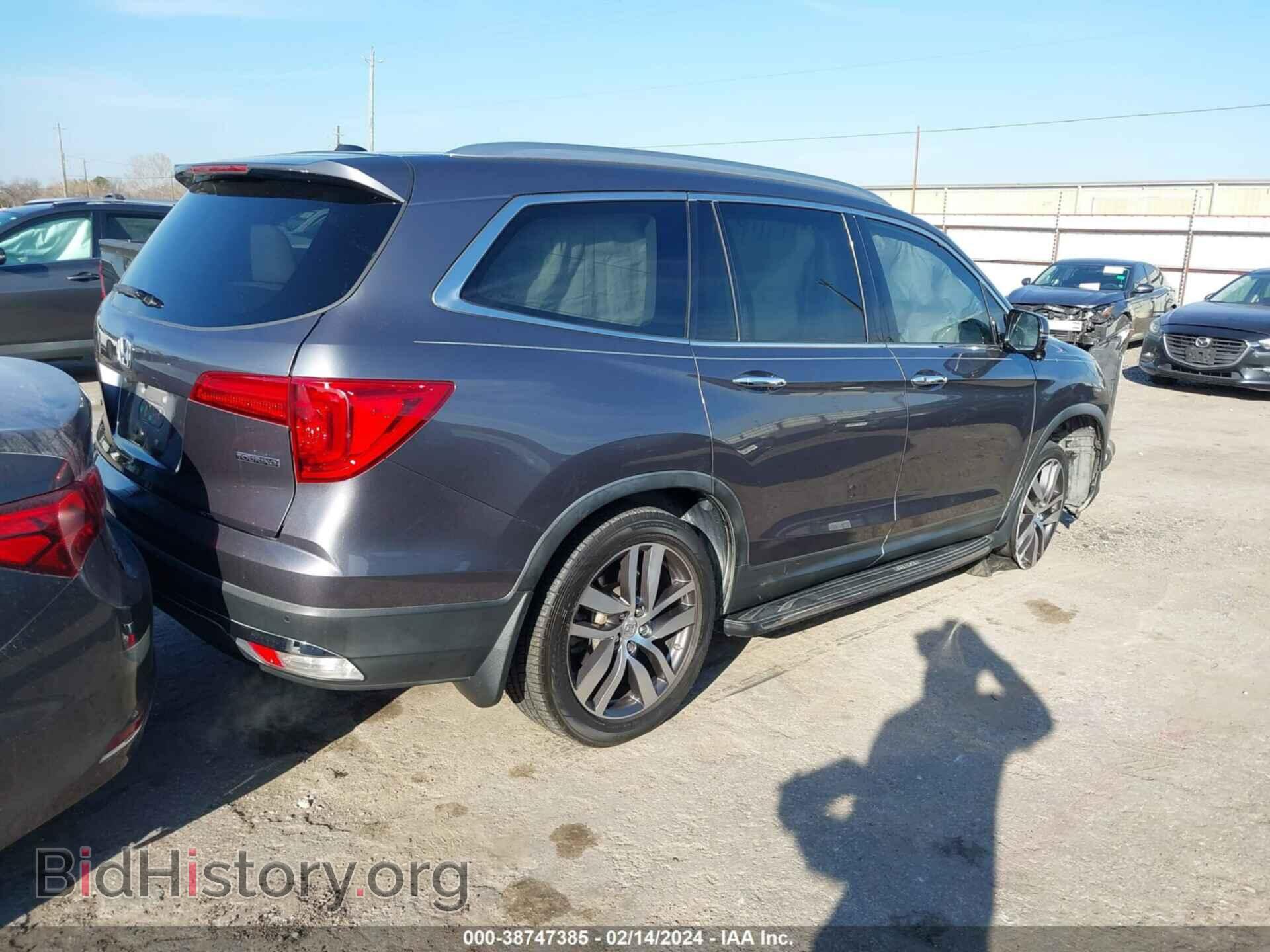 2016 HONDA PILOT - VIN: 5FNYF5H90GB023050 - Фото 4