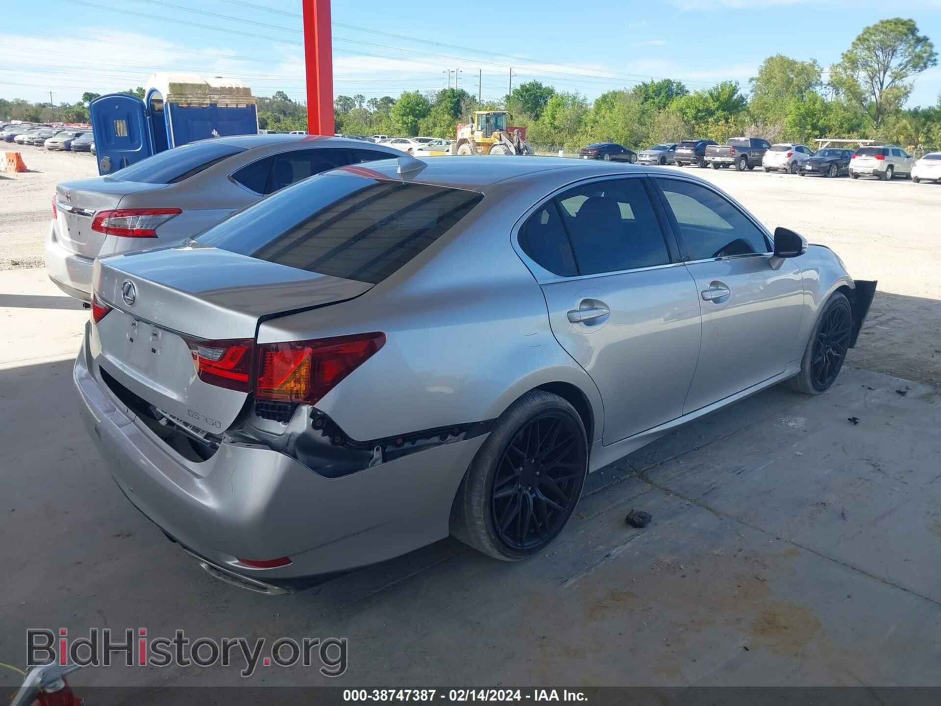 2015 LEXUS GS 350 - VIN: JTHBE1BL3FA008621 - Фото 4