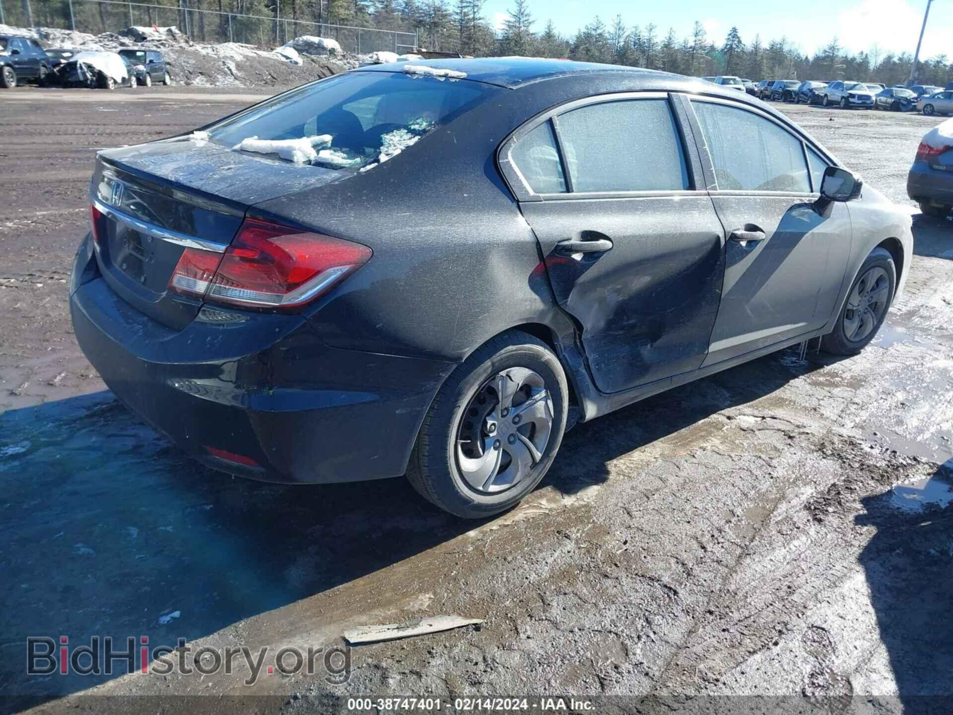 2014 HONDA CIVIC - VIN: 2HGFB2F54EH500654 - Фото 6