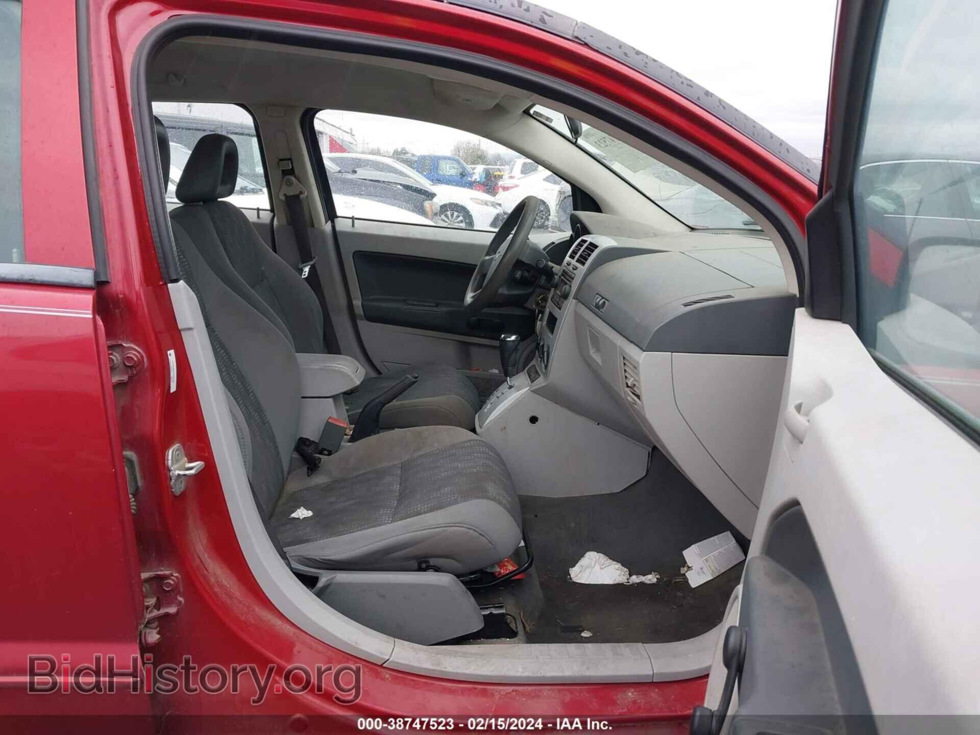 2007 DODGE CALIBER - VIN: 1B3HB28B27D233266 - Фото 5