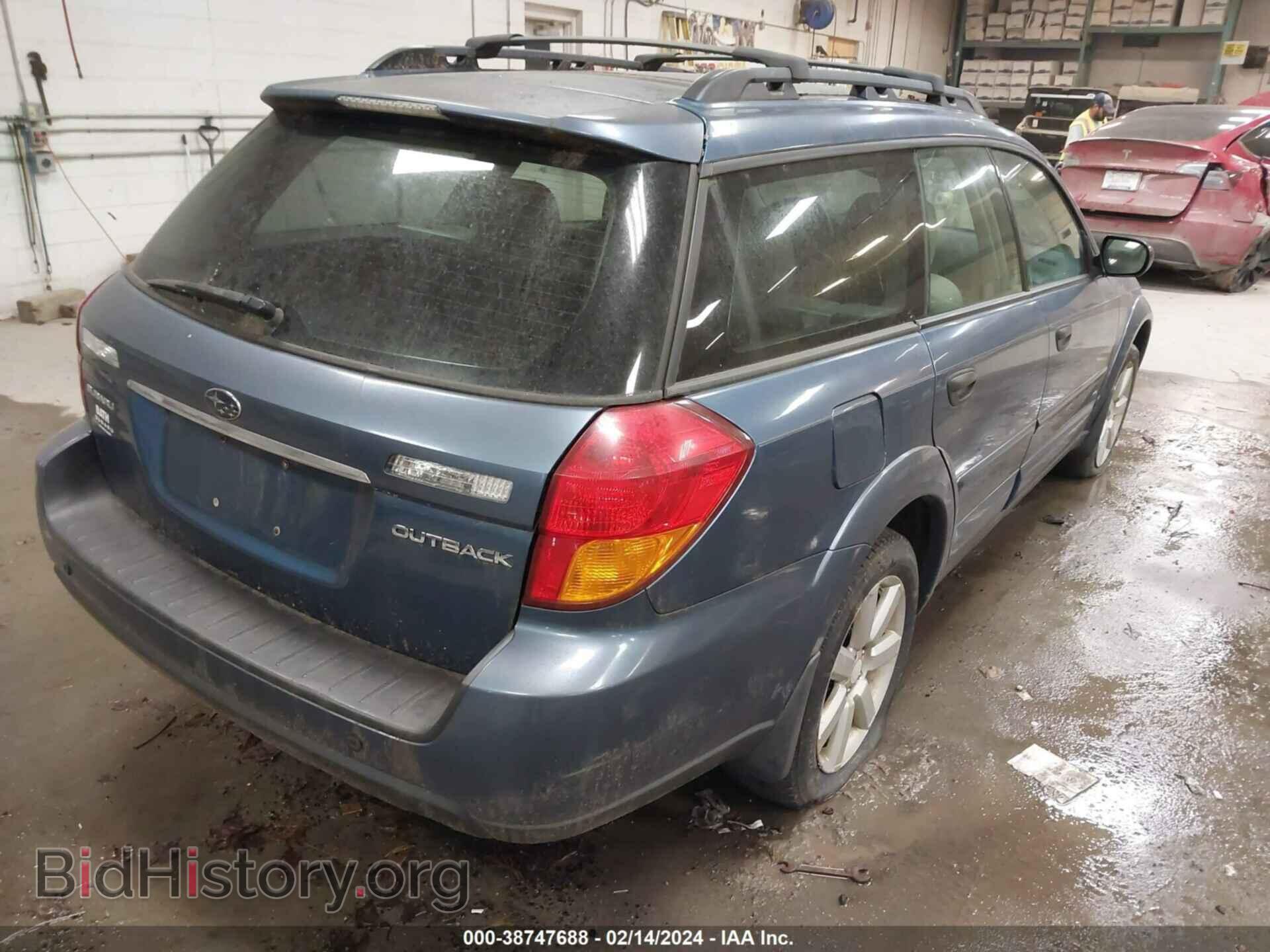 2007 SUBARU OUTBACK - VIN: 4S4BP61C477301870 - Фото 4
