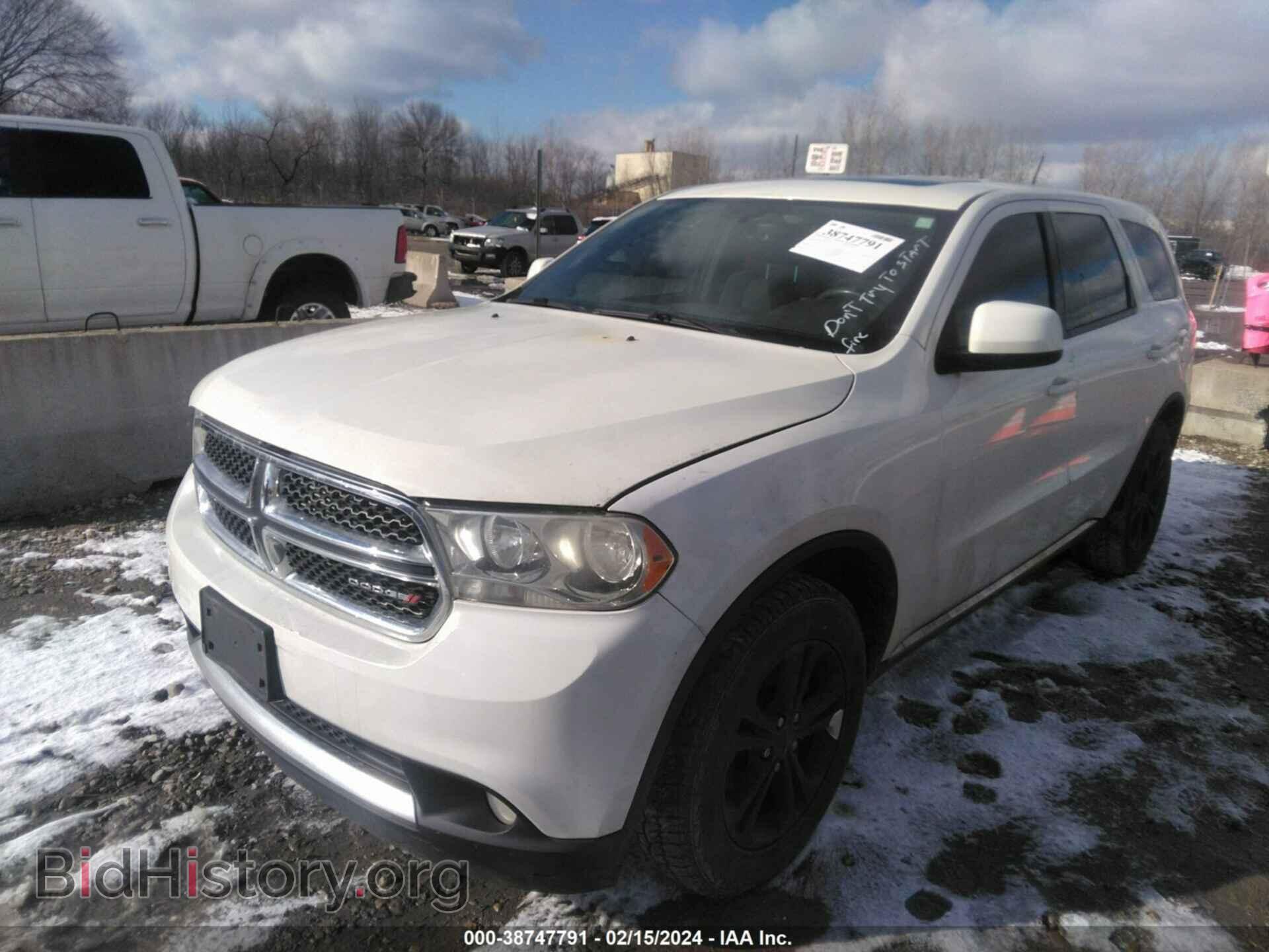 2013 DODGE DURANGO - VIN: 1C4RDJAG7DC670095 - Фото 2