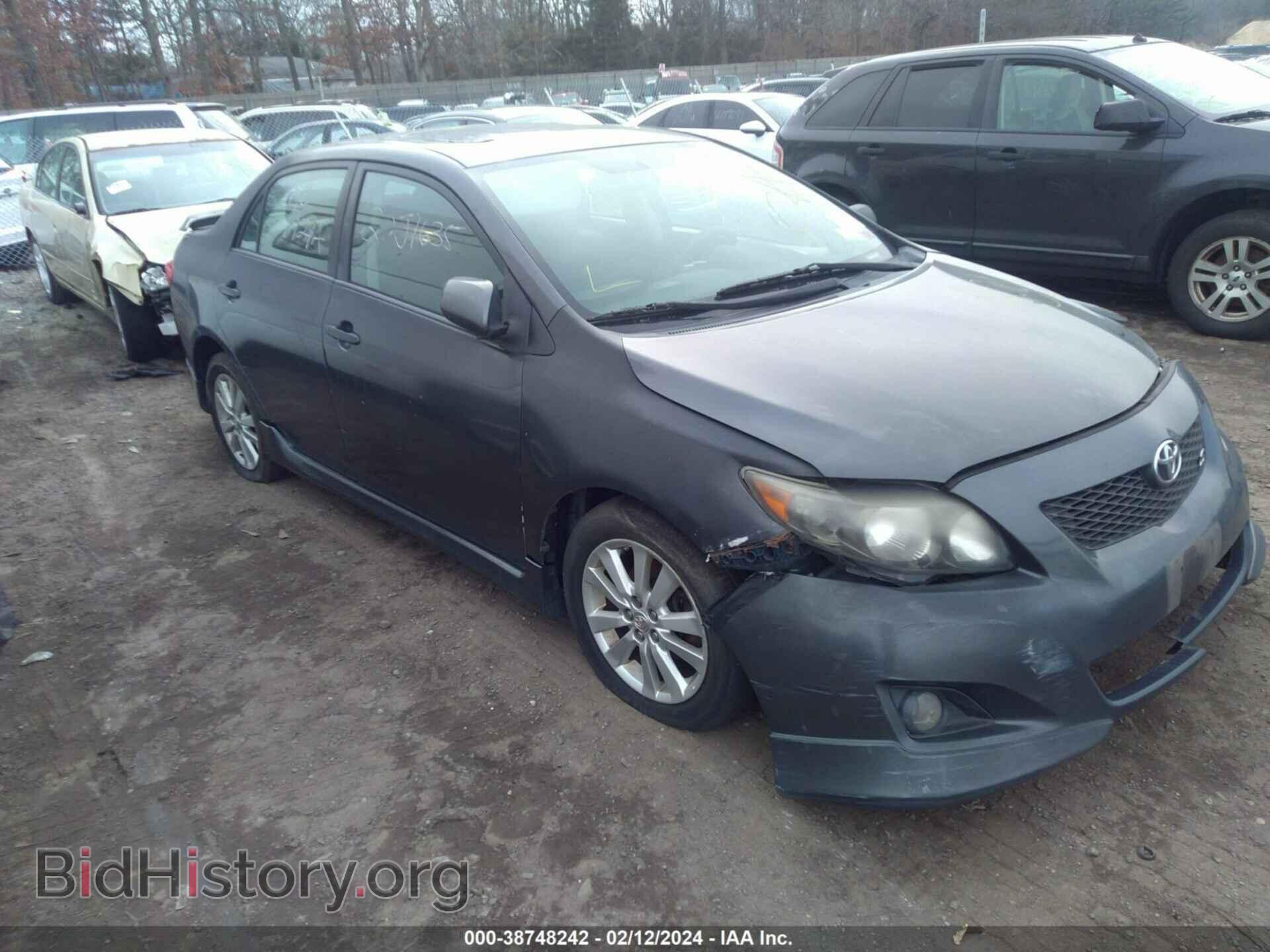 Photo 2T1BU40E79C141425 - TOYOTA COROLLA 2009