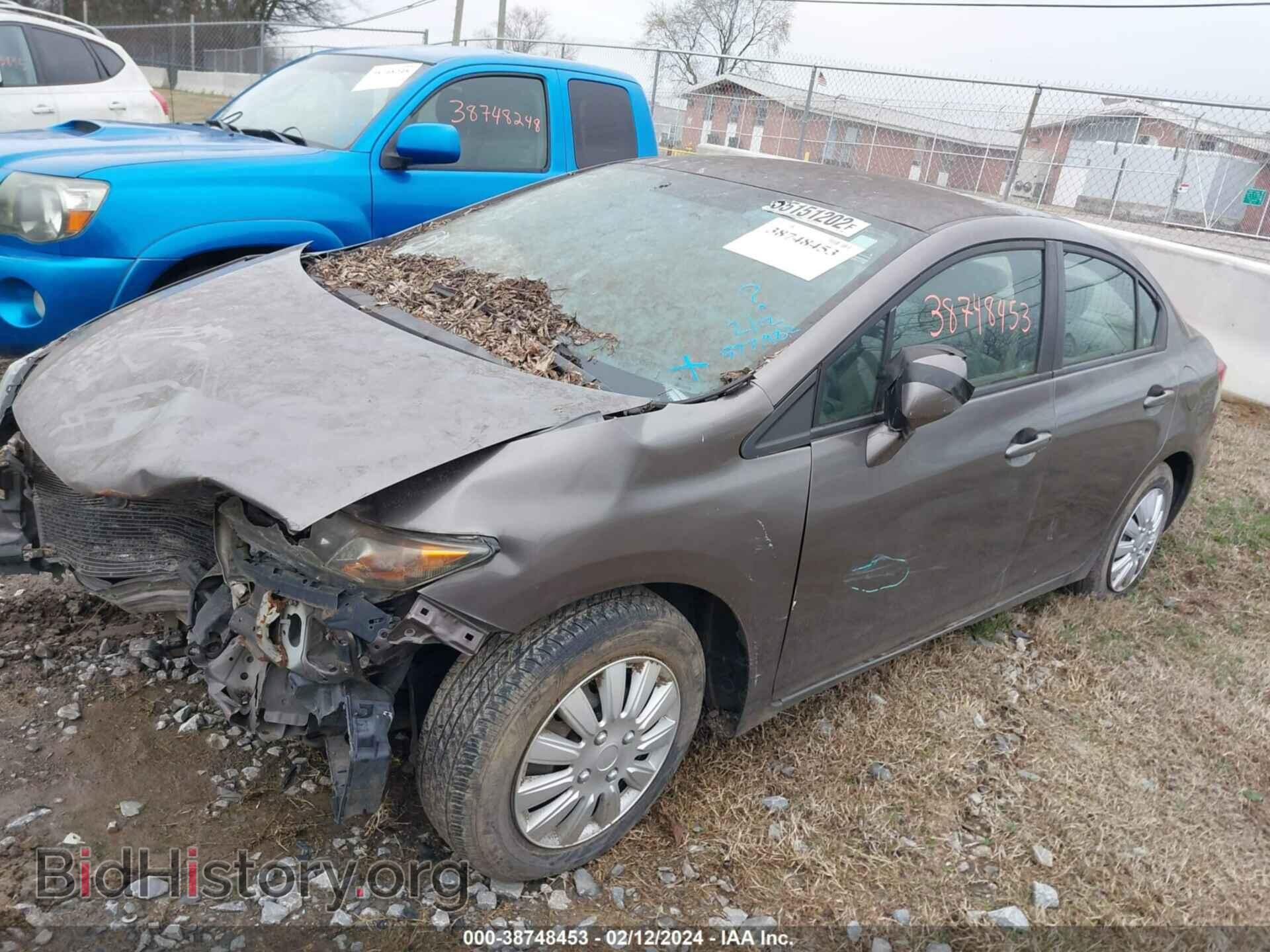 2012 HONDA CIVIC - VIN: 2HGFB2F53CH577982 - Фото 2