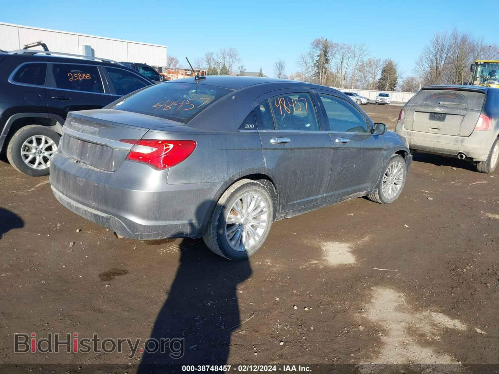 2012 CHRYSLER 200 - VIN: 1C3CCBCB6CN249234 - Фото 4