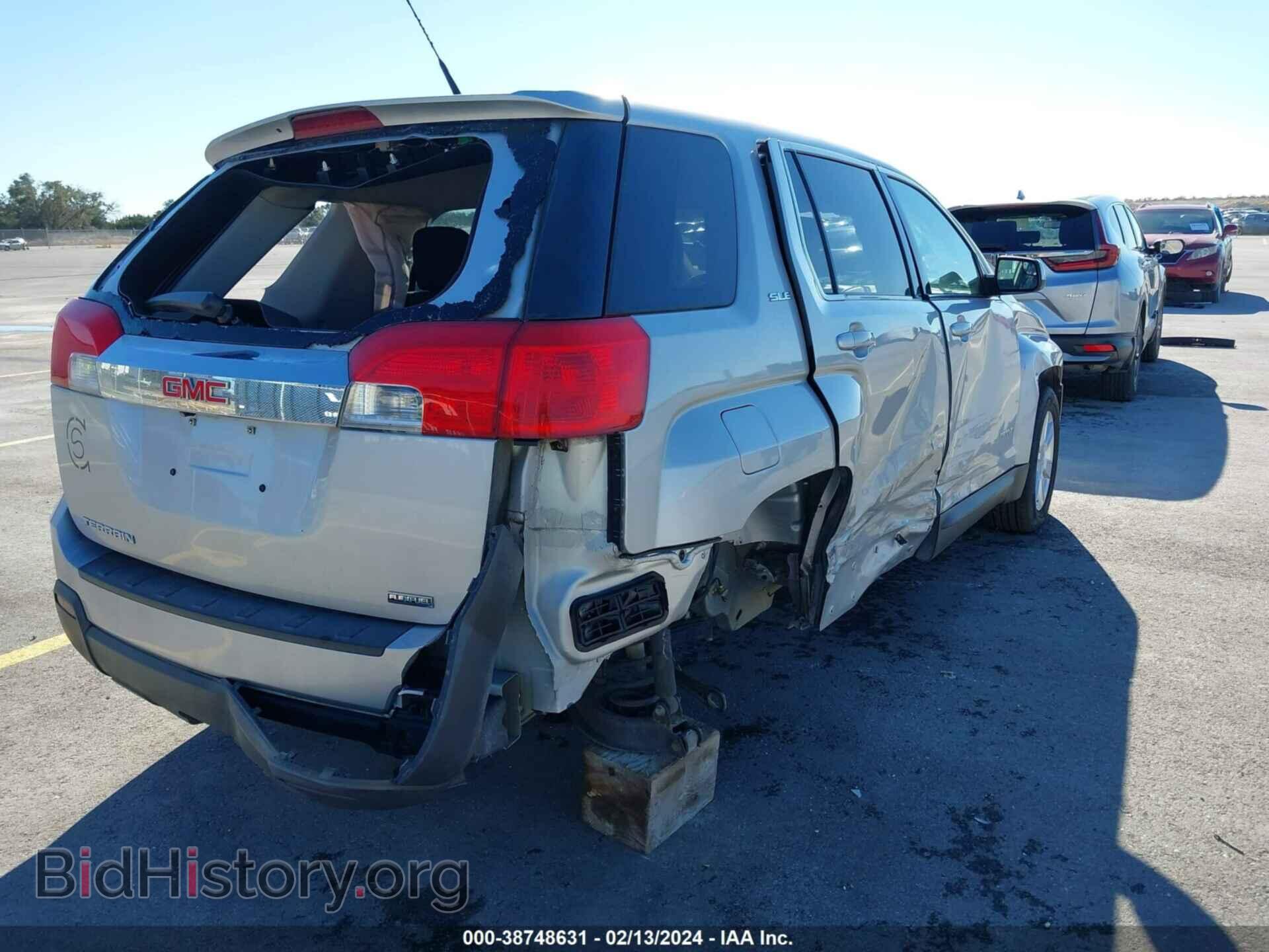 2012 GMC TERRAIN - VIN: 2GKALMEK3C6128701 - Фото 4