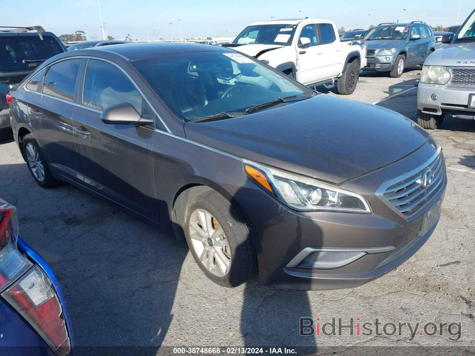 Photo 5NPE24AFXGH265256 - HYUNDAI SONATA 2016