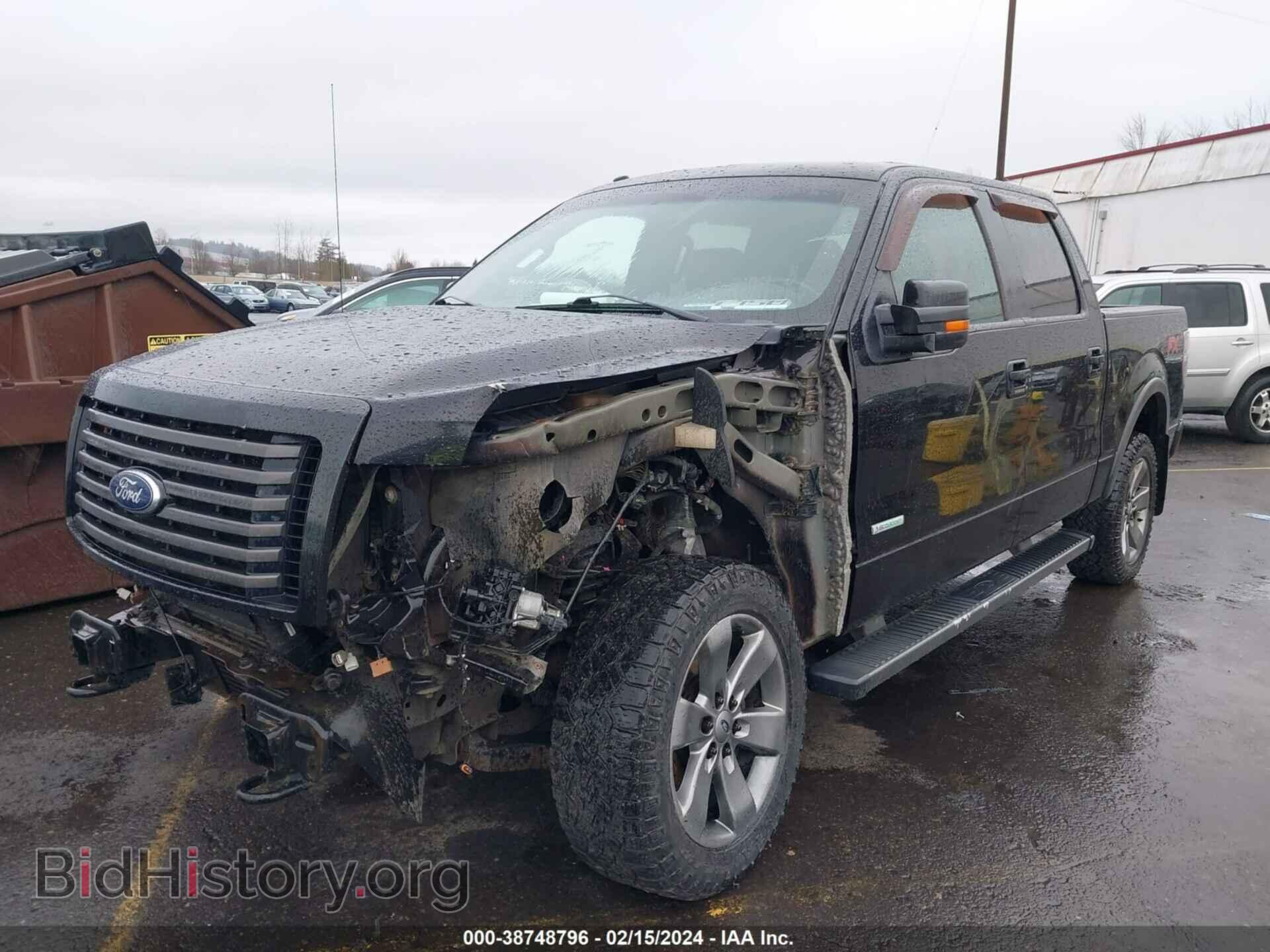 2012 FORD F-150 - VIN: 1FTFW1ET2CKD46691 - Фото 2