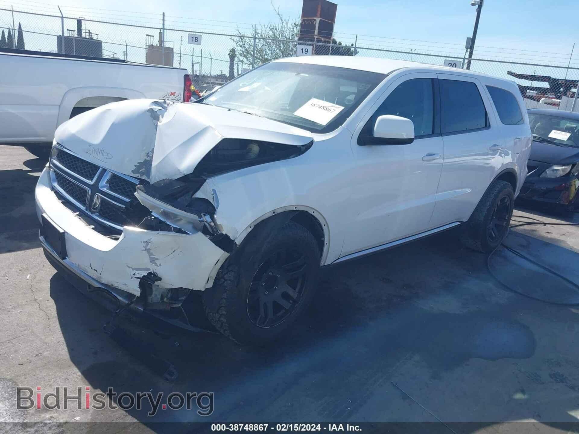 2013 DODGE DURANGO - VIN: 1C4RDHAG5DC564687 - Фото 2