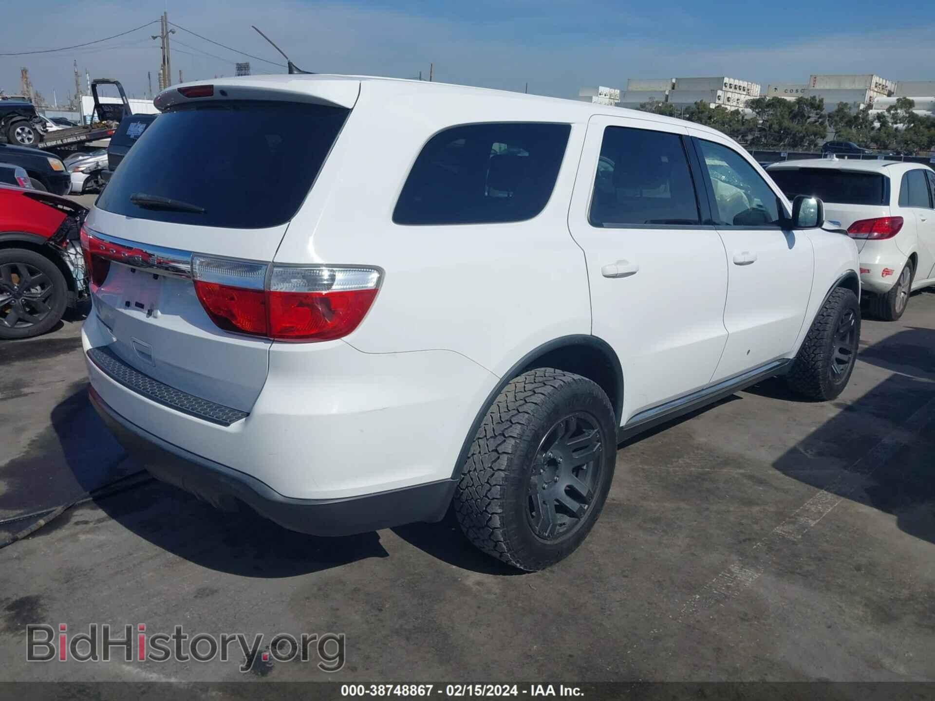 2013 DODGE DURANGO - VIN: 1C4RDHAG5DC564687 - Фото 4
