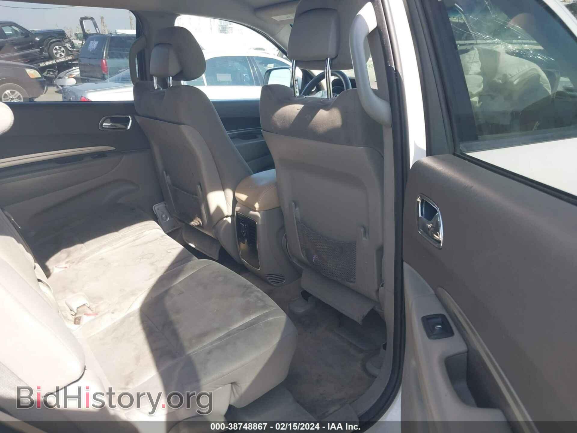 2013 DODGE DURANGO - VIN: 1C4RDHAG5DC564687 - Фото 8