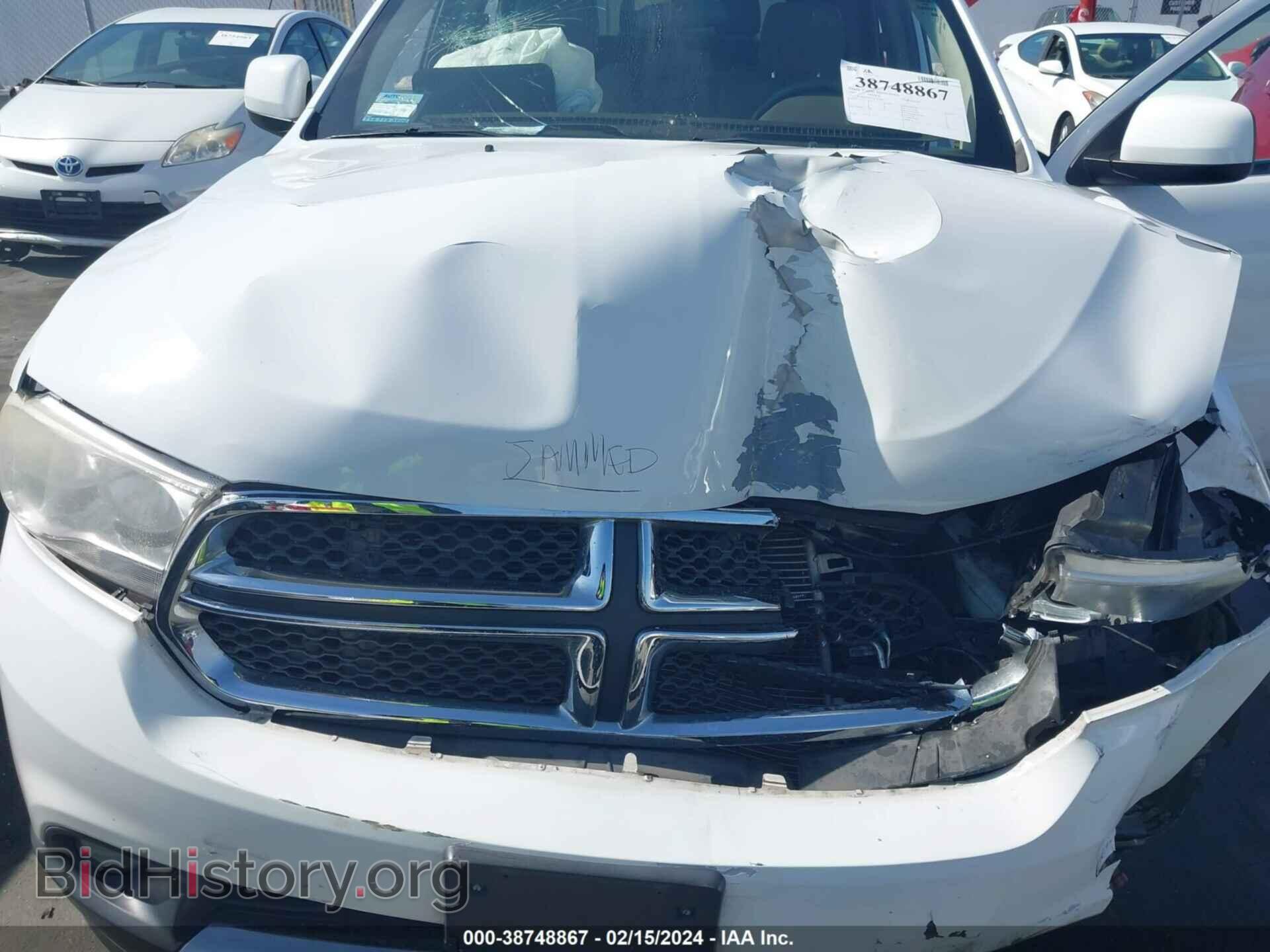 2013 DODGE DURANGO - VIN: 1C4RDHAG5DC564687 - Фото 10