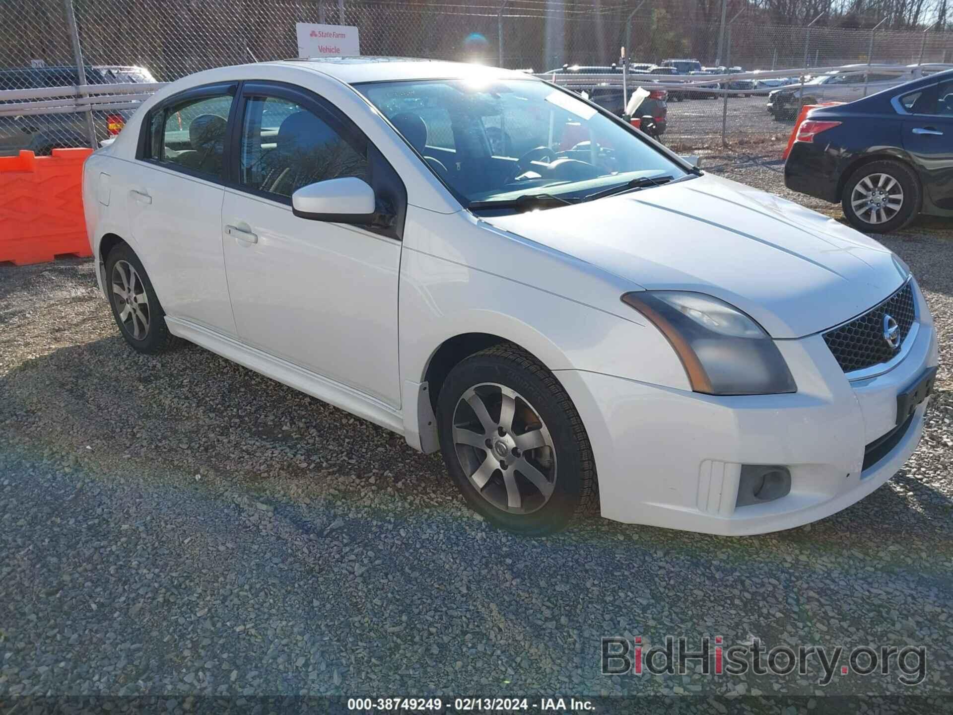 Photo 3N1AB6APXCL611015 - NISSAN SENTRA 2012