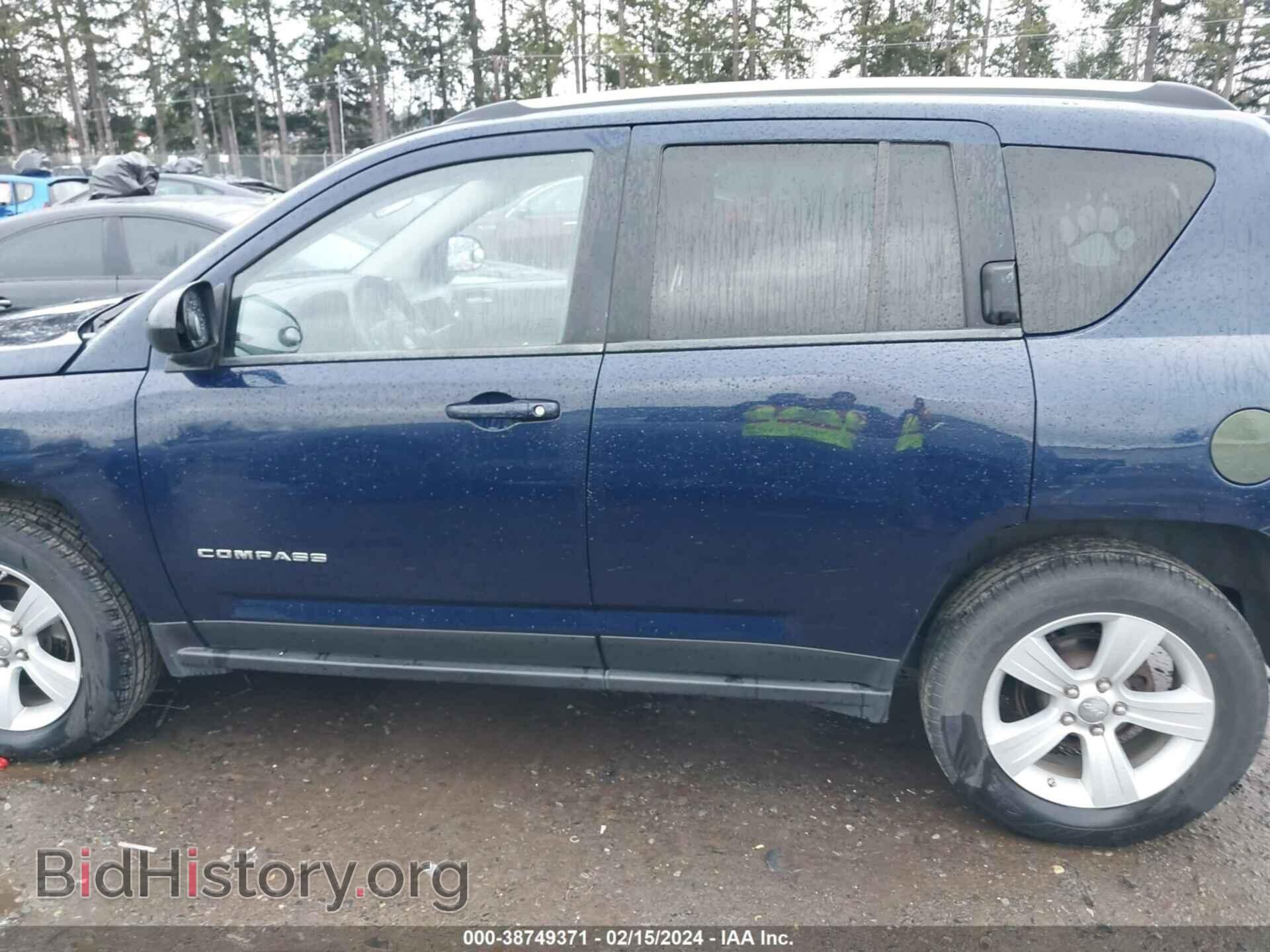 2012 JEEP COMPASS - VIN: 1C4NJDBB2CD624954 - Фото 14