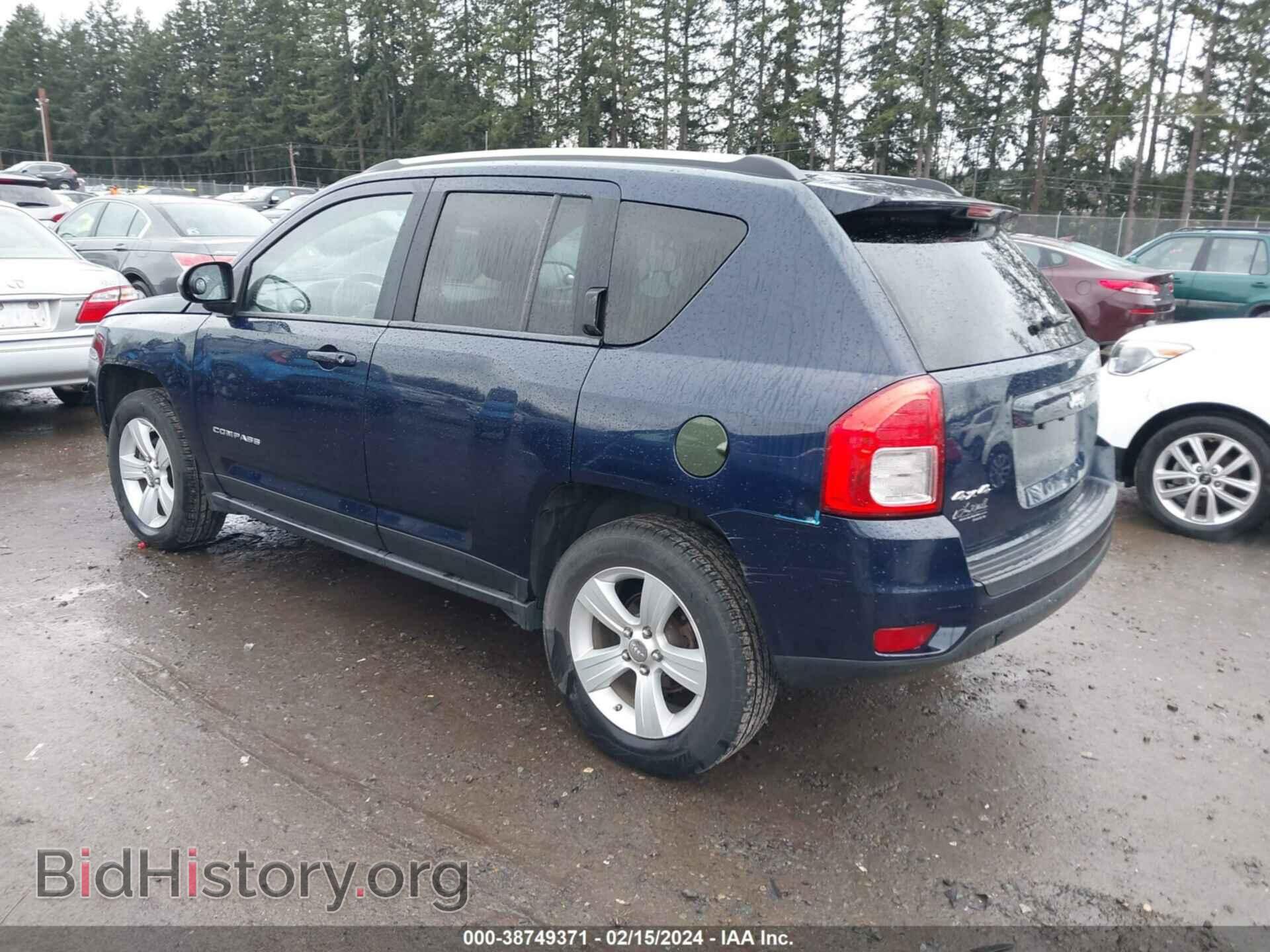 2012 JEEP COMPASS - VIN: 1C4NJDBB2CD624954 - Фото 3