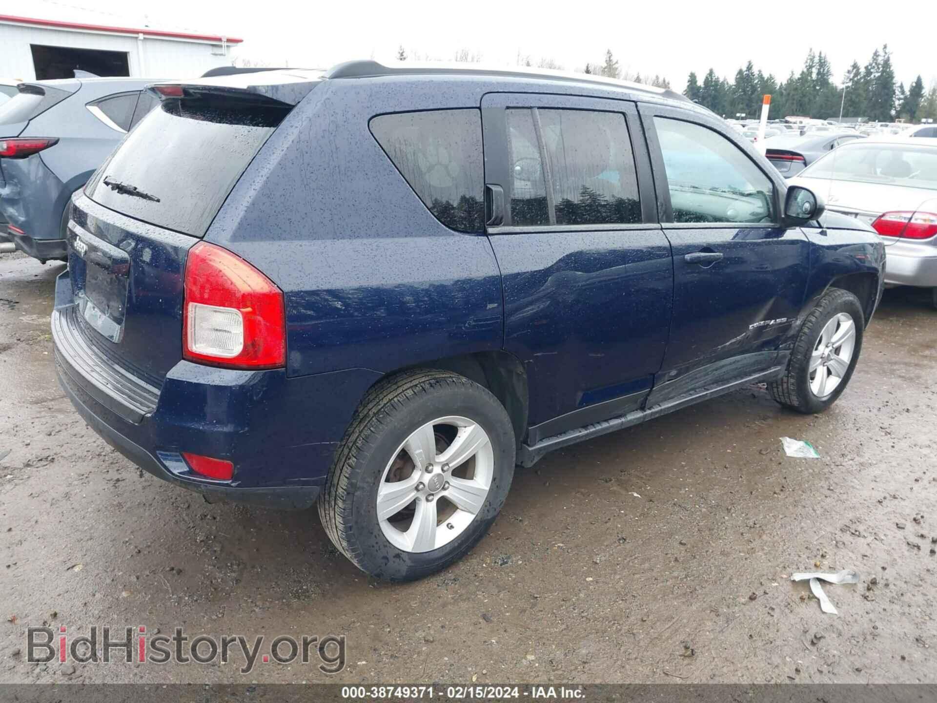2012 JEEP COMPASS - VIN: 1C4NJDBB2CD624954 - Фото 4