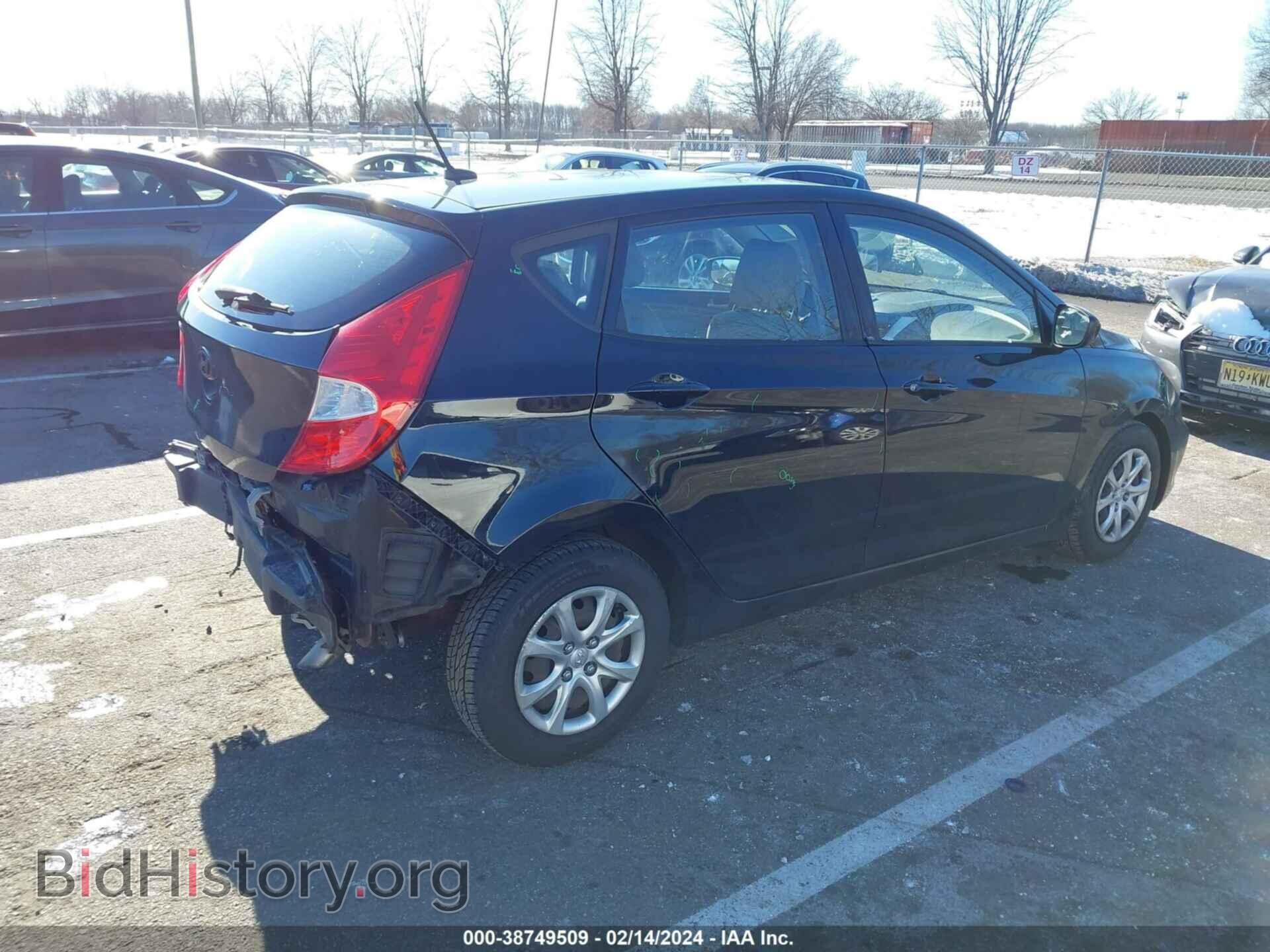 2014 HYUNDAI ACCENT - VIN: KMHCT5AE0EU141240 - Фото 4
