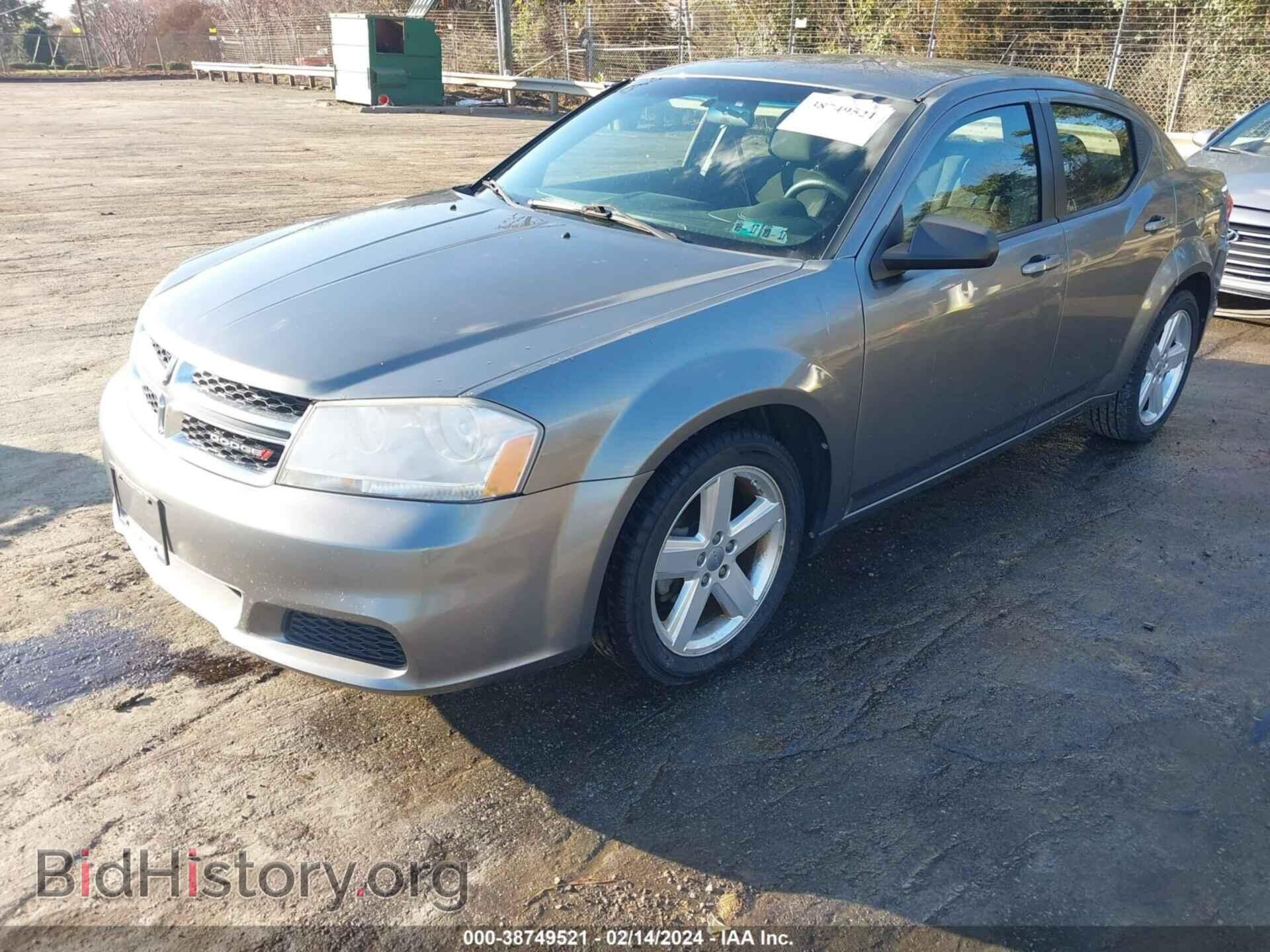 2013 DODGE AVENGER - VIN: 1C3CDZAB7DN661382 - Фото 2