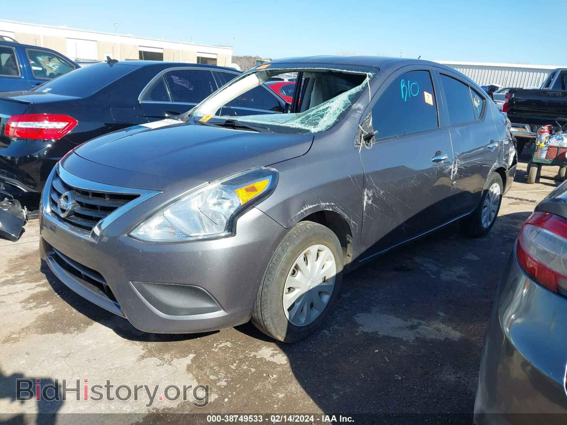 2019 NISSAN VERSA - VIN: 3N1CN7AP3KL824974 - Фото 2