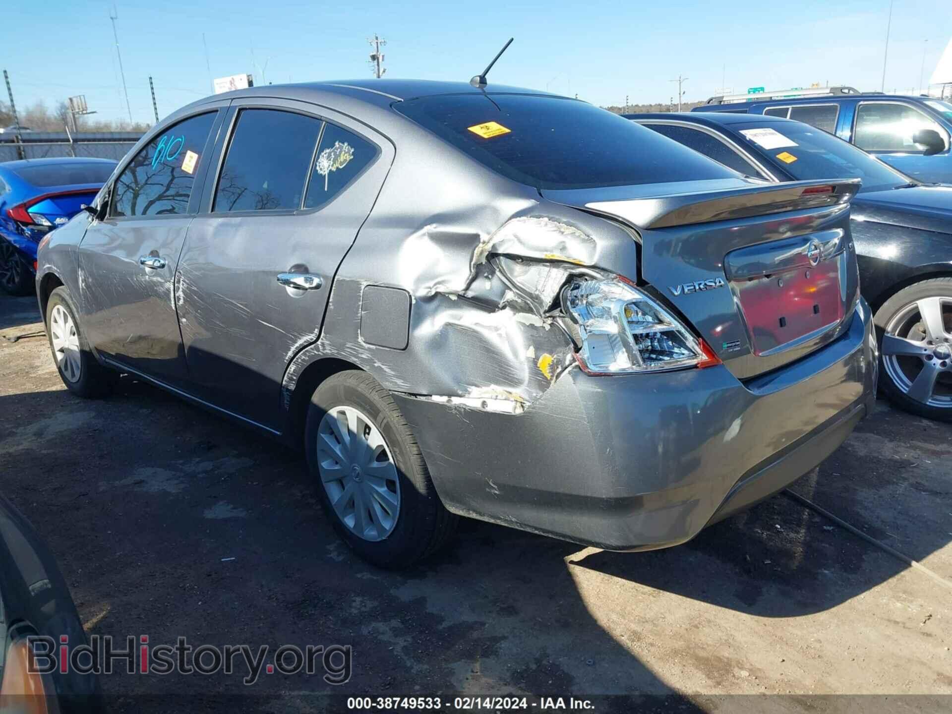 2019 NISSAN VERSA - VIN: 3N1CN7AP3KL824974 - Фото 3