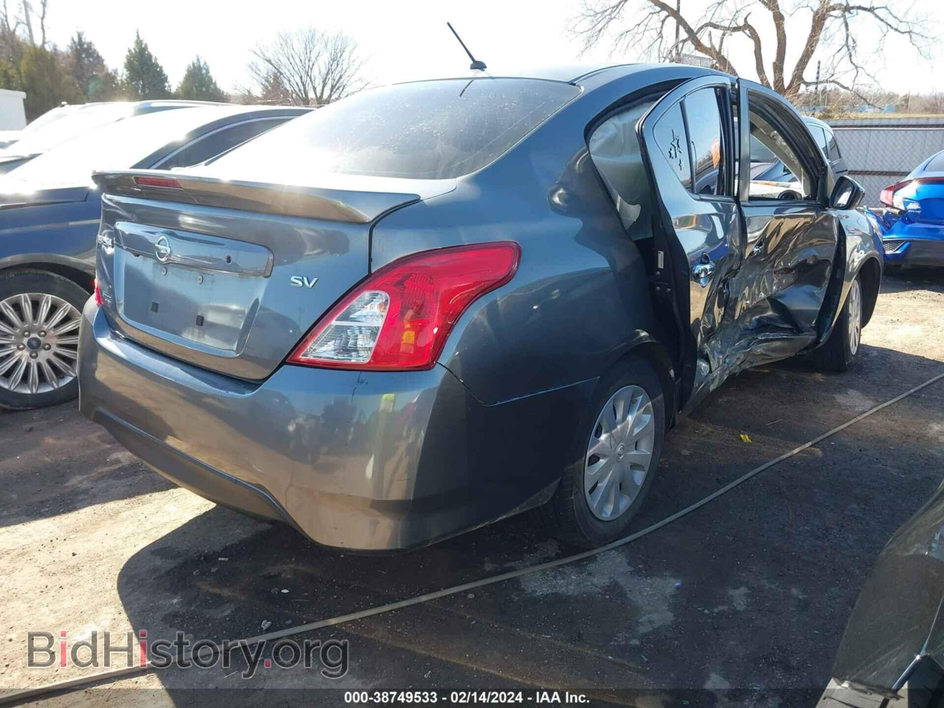 2019 NISSAN VERSA - VIN: 3N1CN7AP3KL824974 - Фото 4