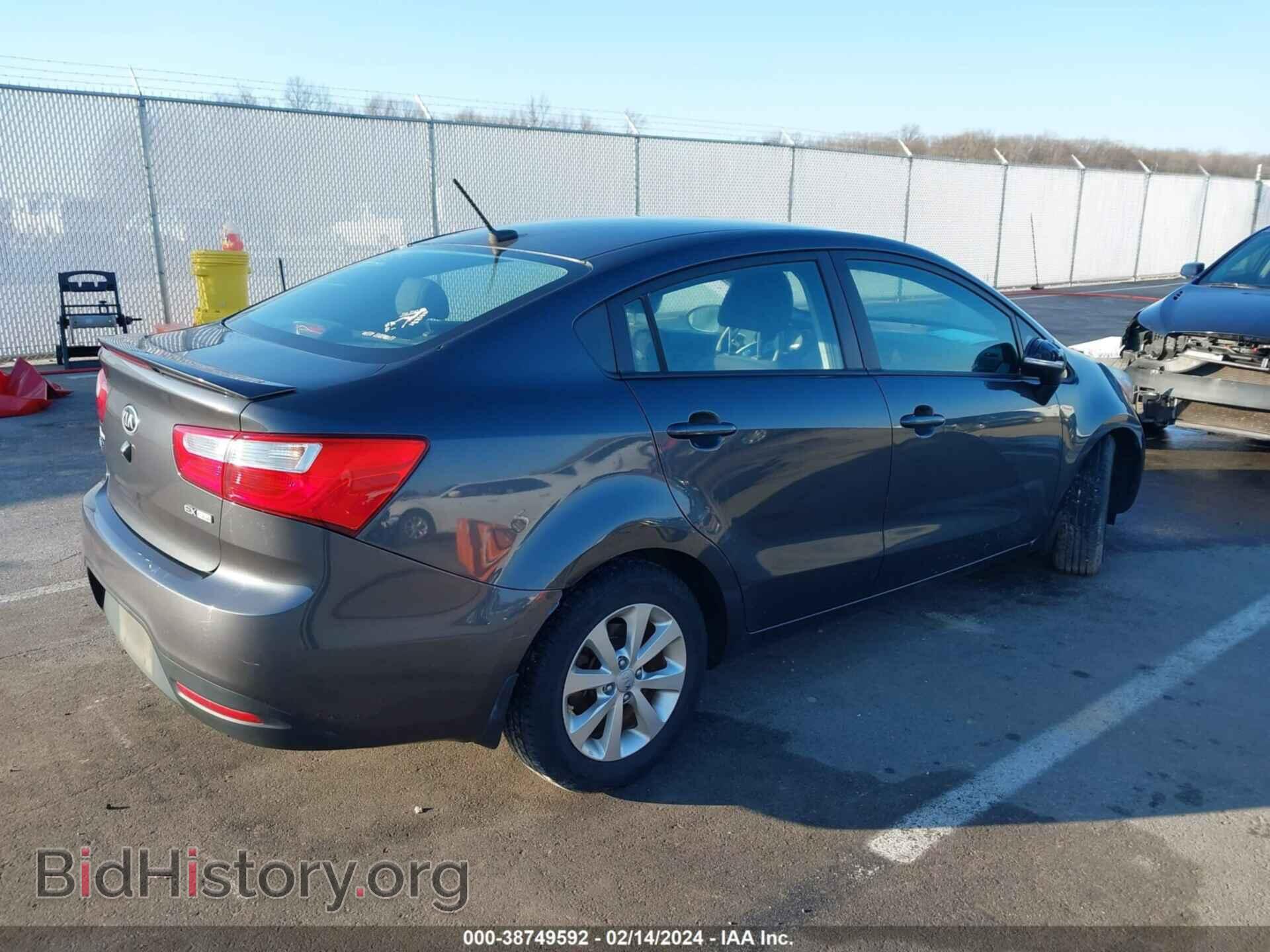2015 KIA RIO - VIN: KNADN4A33F6449775 - Фото 4
