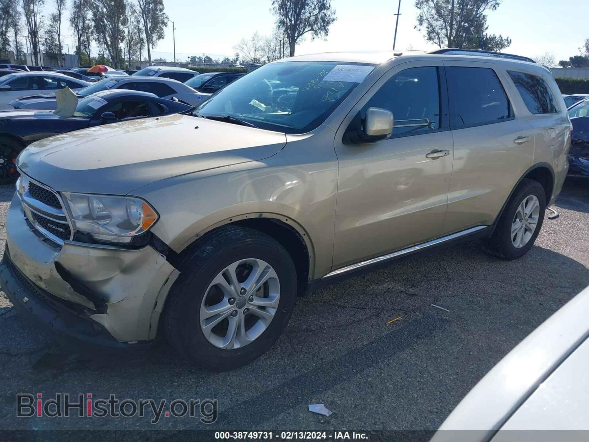 2011 DODGE DURANGO - VIN: 1D4RE4GG1BC741734 - Фото 2
