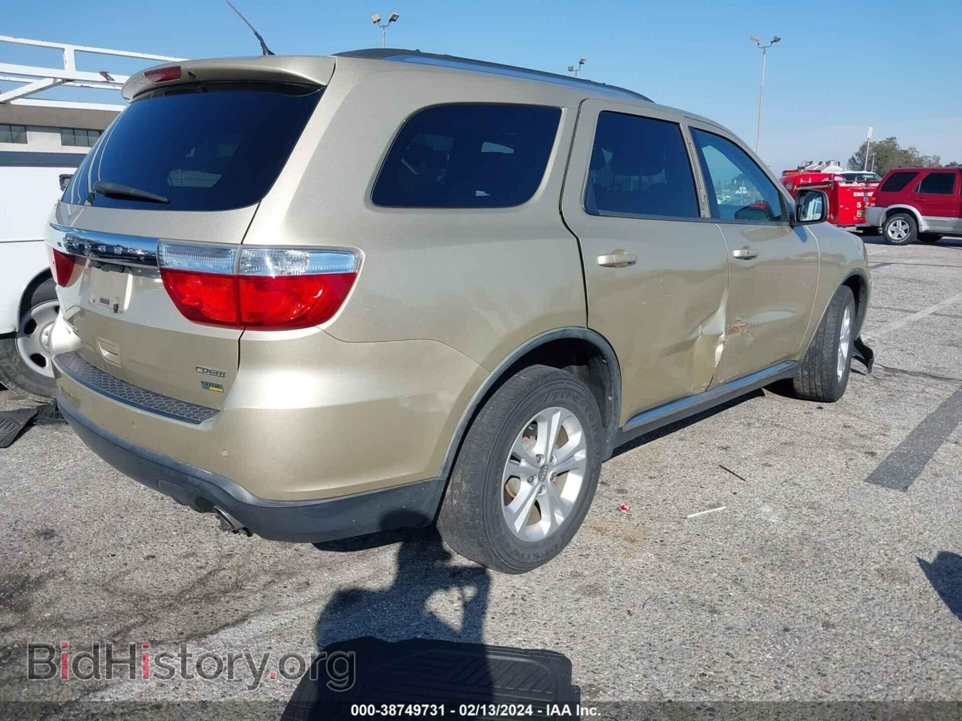 2011 DODGE DURANGO - VIN: 1D4RE4GG1BC741734 - Фото 4