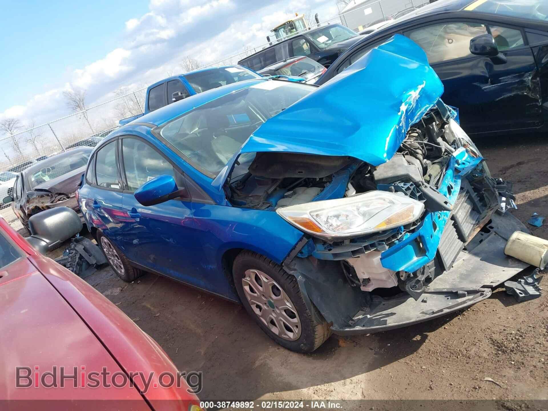 Фотография 1FAHP3F22CL336265 - FORD FOCUS 2012
