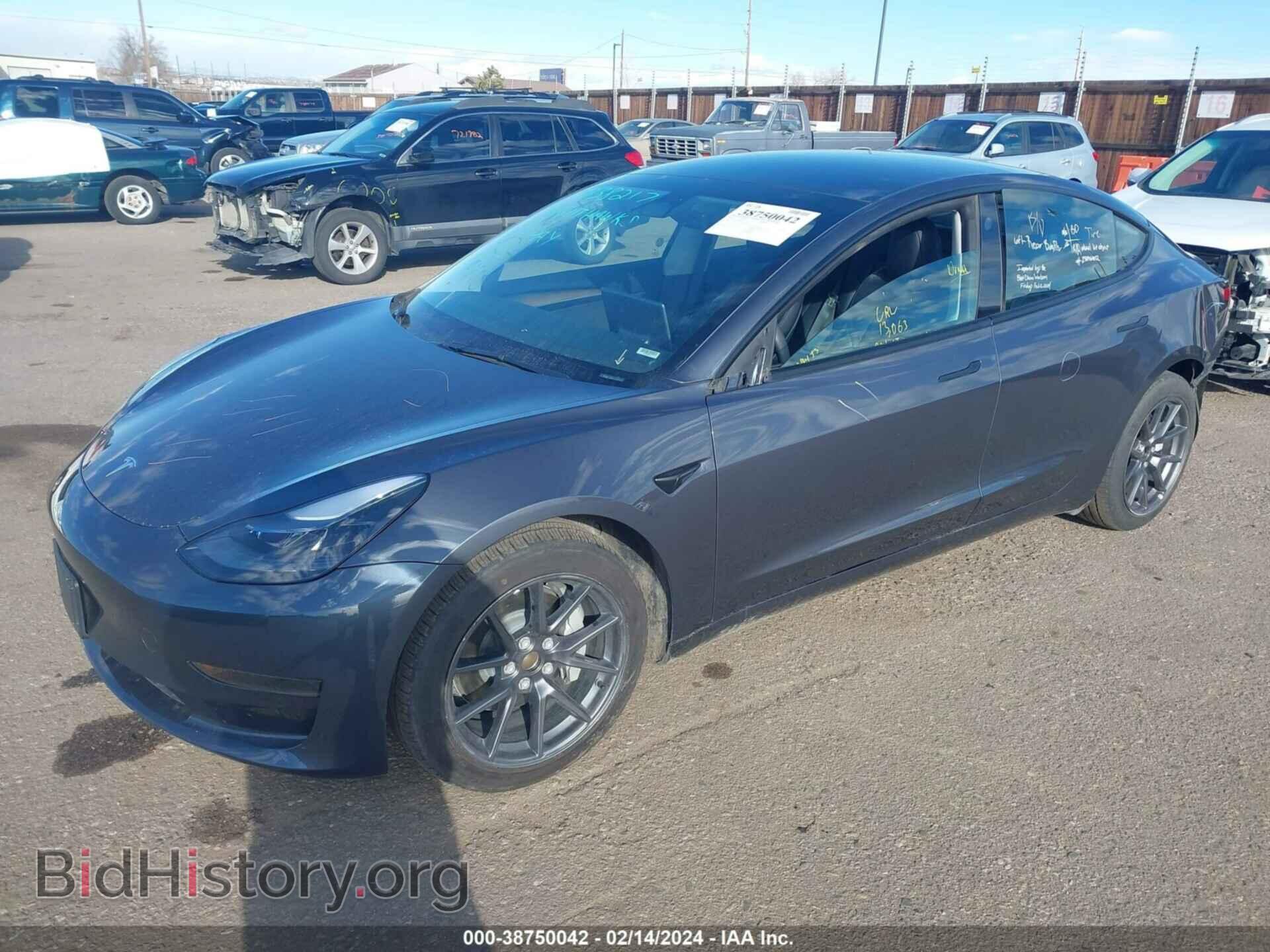 2023 TESLA MODEL 3 - VIN: 5YJ3E1EA8PF438217 - Фото 2