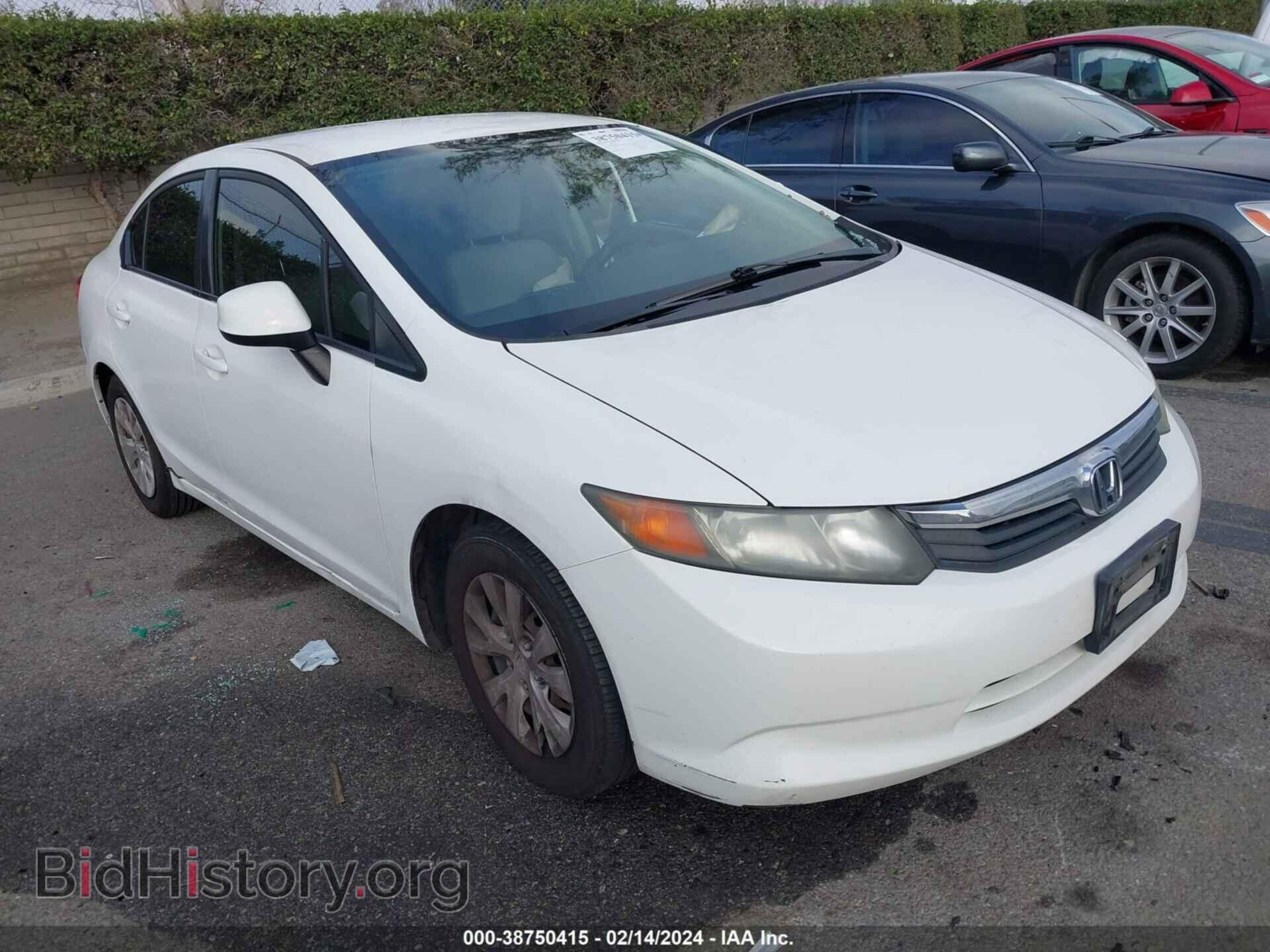 Photo 19XFB2F55CE330893 - HONDA CIVIC 2012