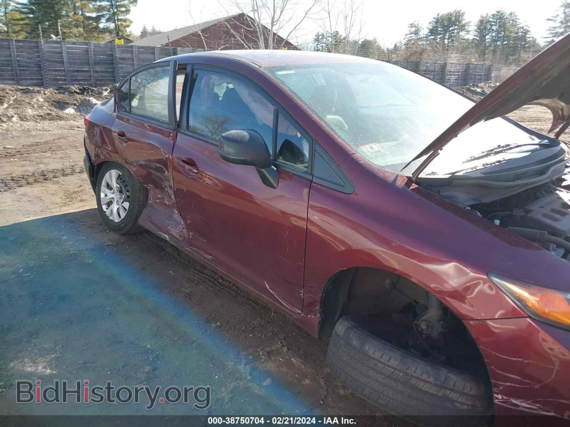 2012 HONDA CIVIC - VIN: 2HGFB2F57CH612829 - Photo 6
