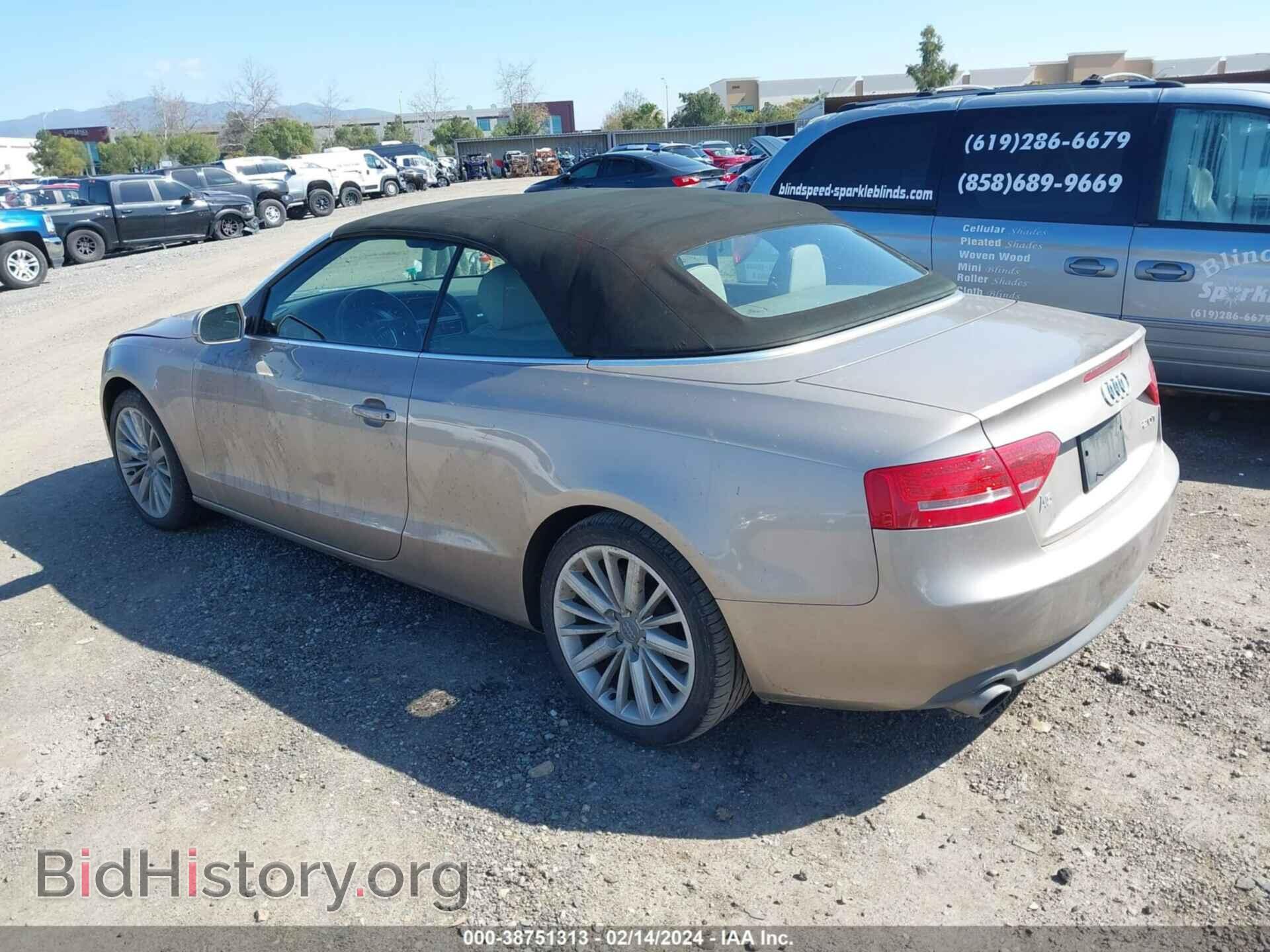 2010 AUDI A5 - VIN: WAUTFAFH0AN010902 - Photo 3