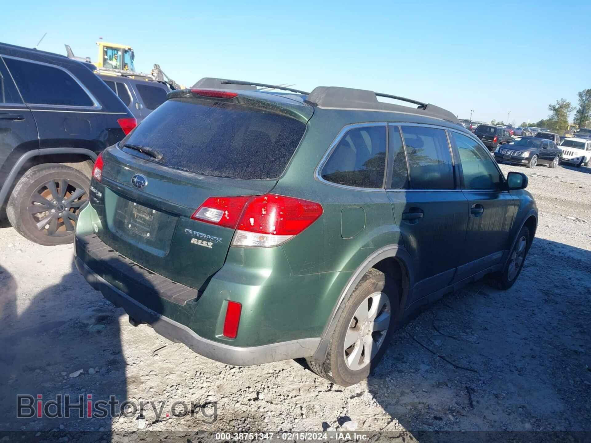 2011 SUBARU OUTBACK - VIN: 4S4BRBCC1B3317881 - Фото 4