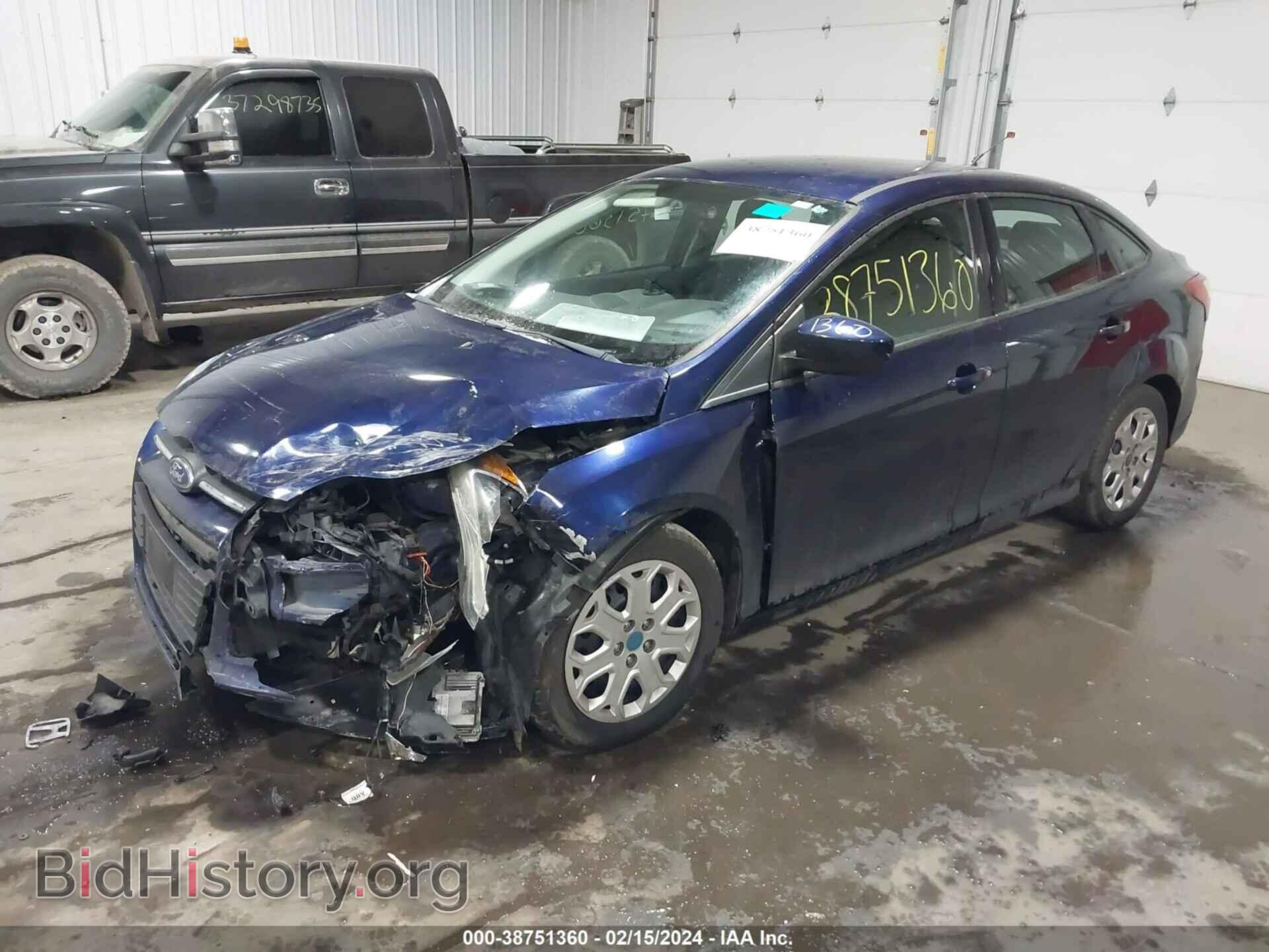 2012 FORD FOCUS - VIN: 1FAHP3F25CL154852 - Фото 2