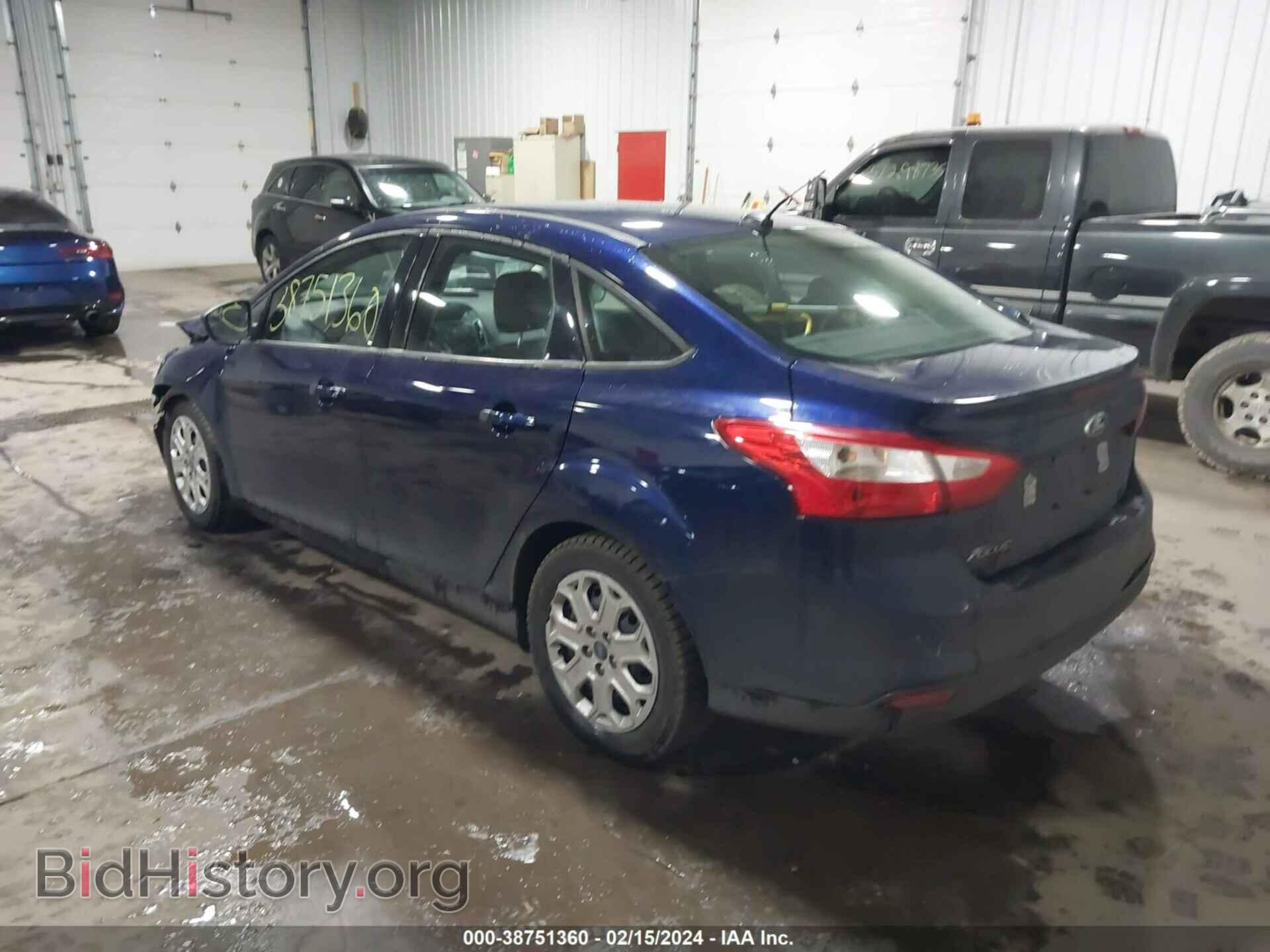 2012 FORD FOCUS - VIN: 1FAHP3F25CL154852 - Фото 3