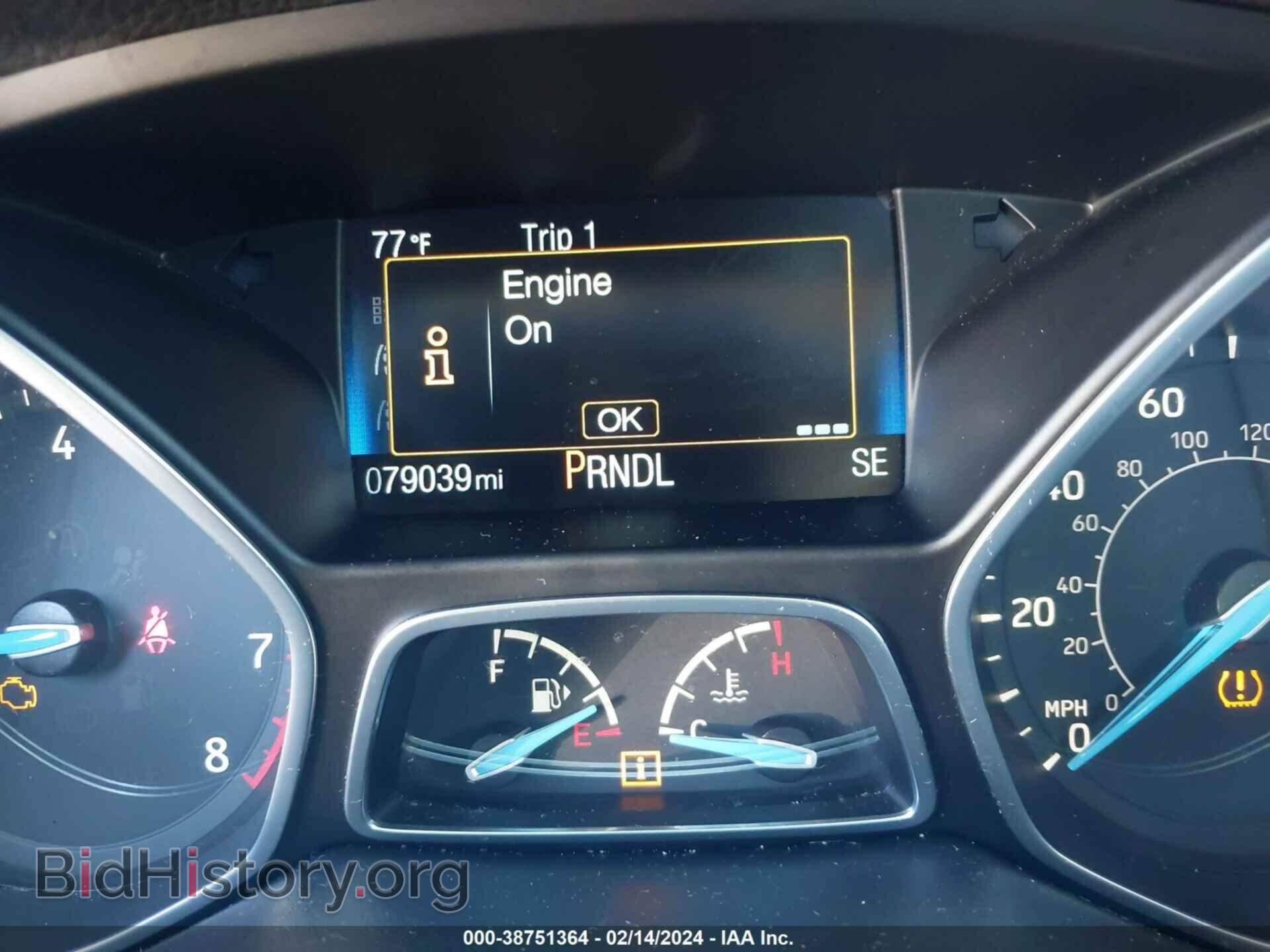 2016 FORD FOCUS - VIN: 1FADP3K21GL376329 - Фото 7