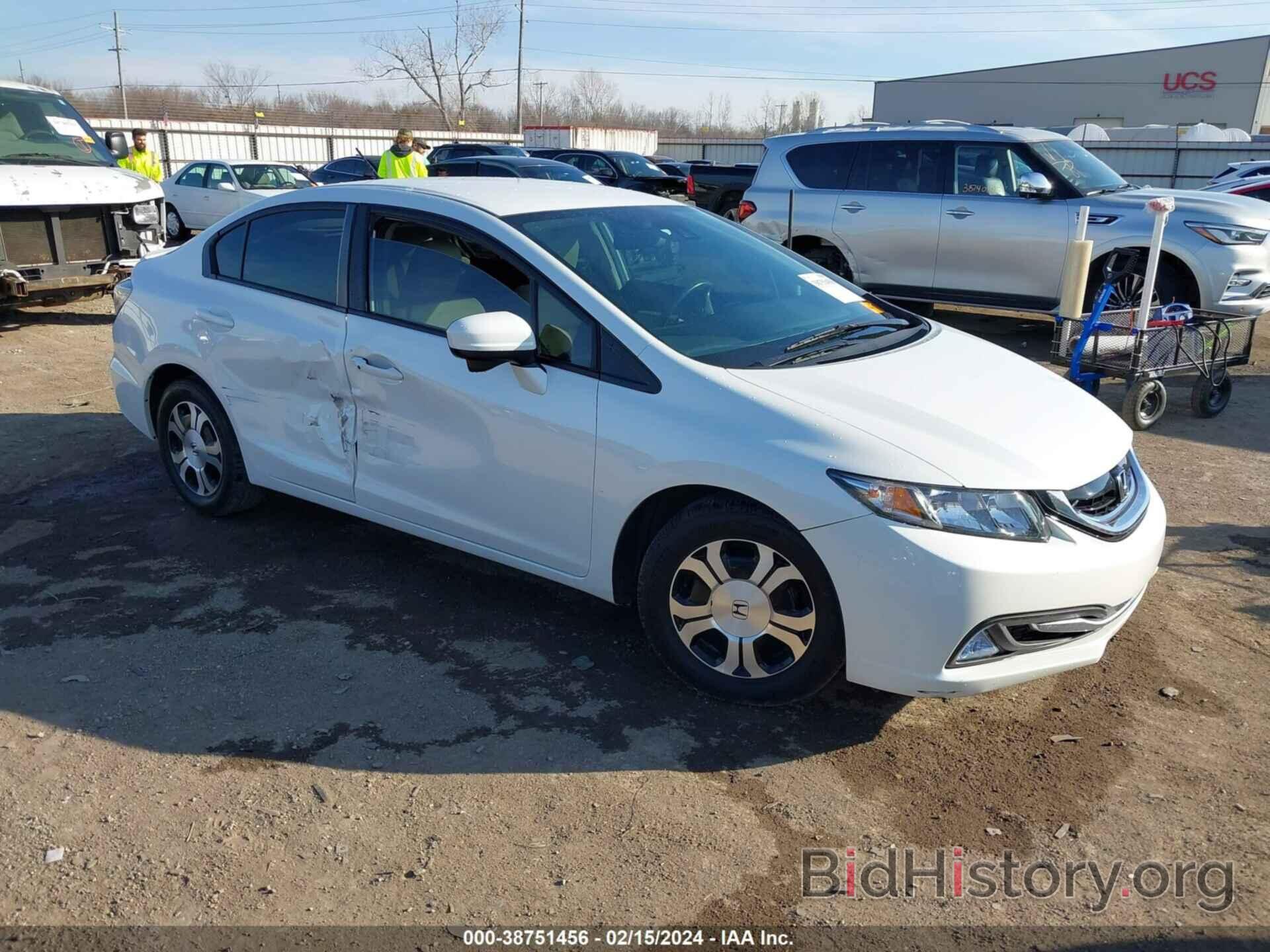 Photo 19XFB4F2XFE000639 - HONDA CIVIC HYBRID 2015