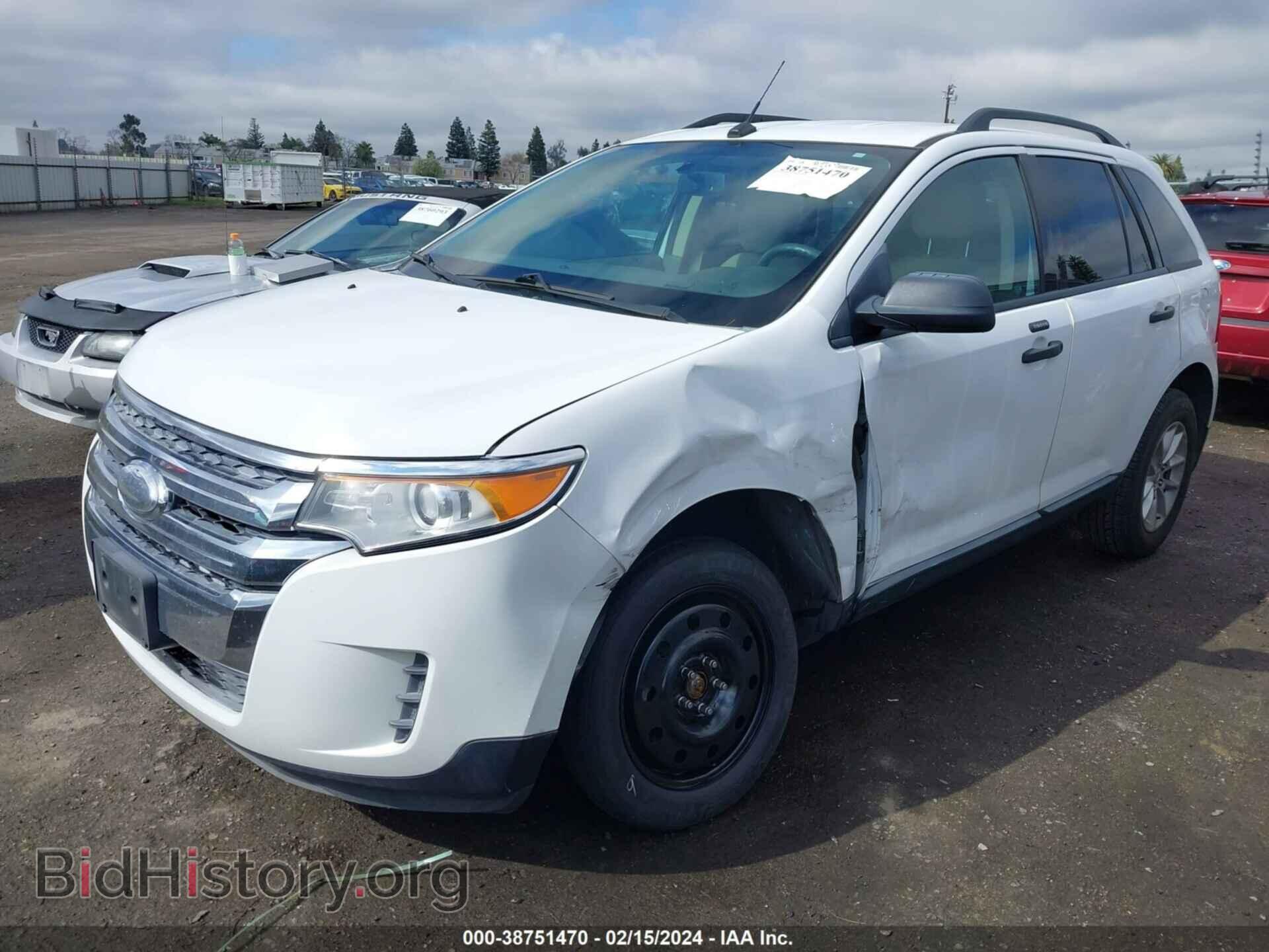 2014 FORD EDGE - VIN: 2FMDK3GC3EBA06891 - Фото 2