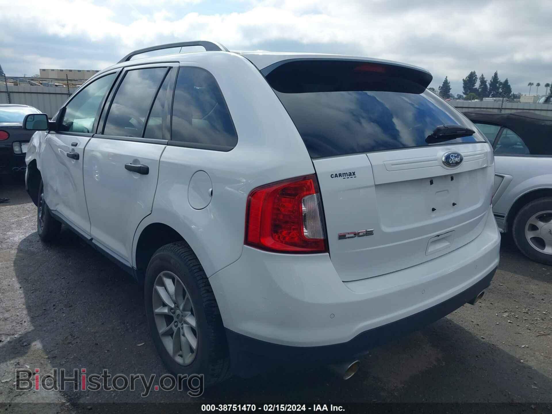 2014 FORD EDGE - VIN: 2FMDK3GC3EBA06891 - Фото 3